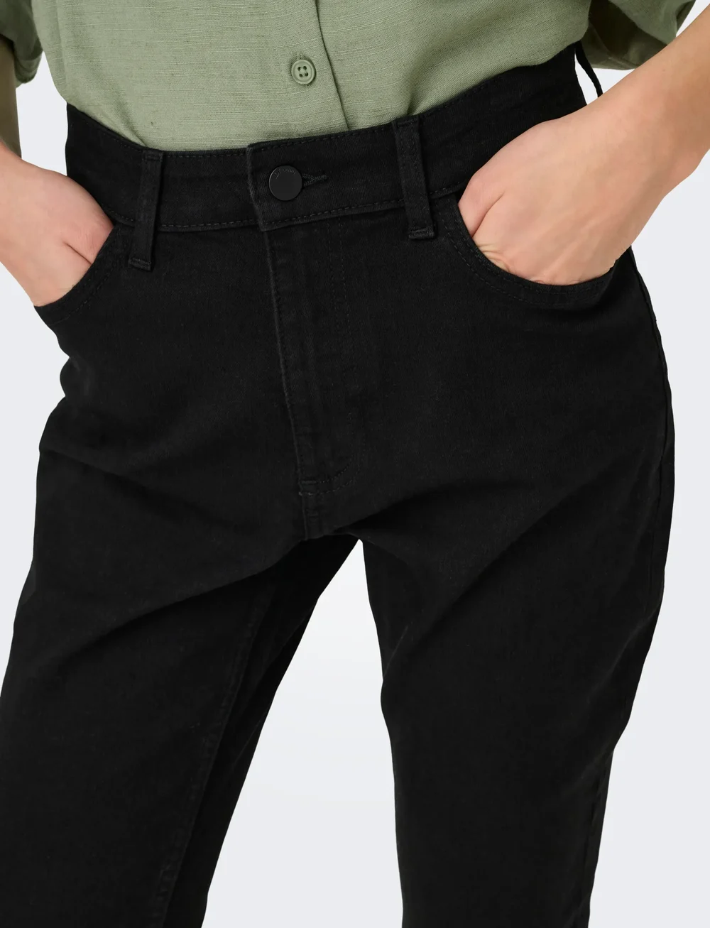 JDY - JDYMOON HW SKINNY JEANS BLACK DNM NOOS - skinny jeans - black denim - 5