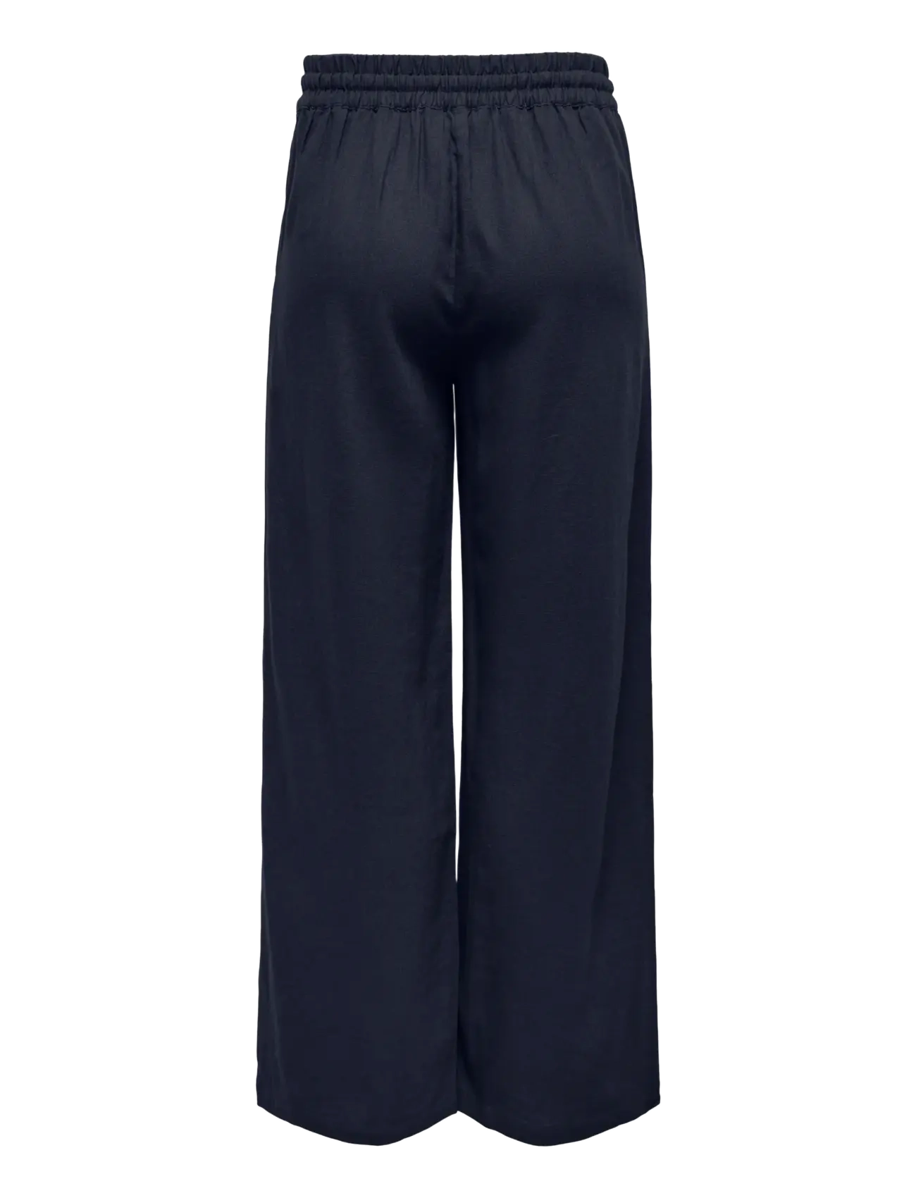 JDY - JDYSAY HW LINEN WIDE PANT WVN NOOS - hørbukser - sky captain - 2