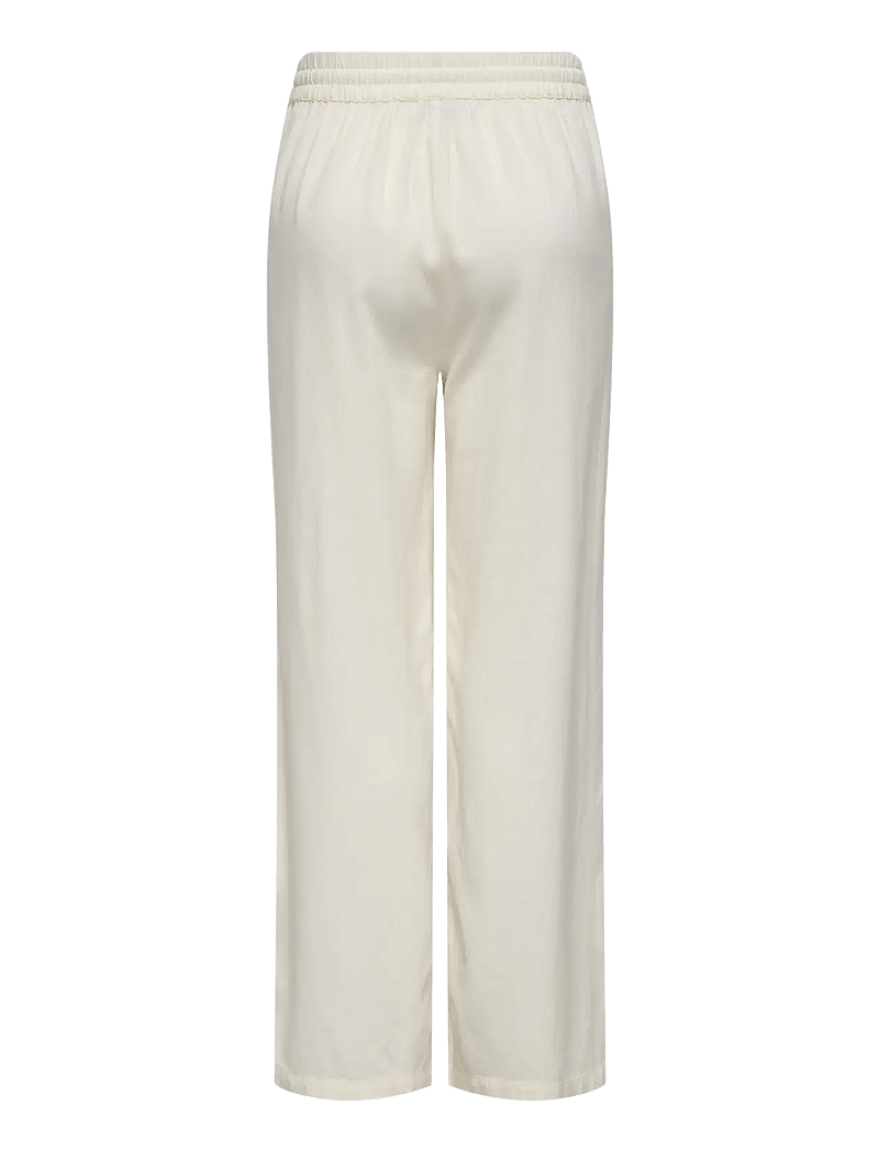 JDY - JDYSAY HW LINEN WIDE PANT WVN NOOS - leinenhosen - snow white - 2