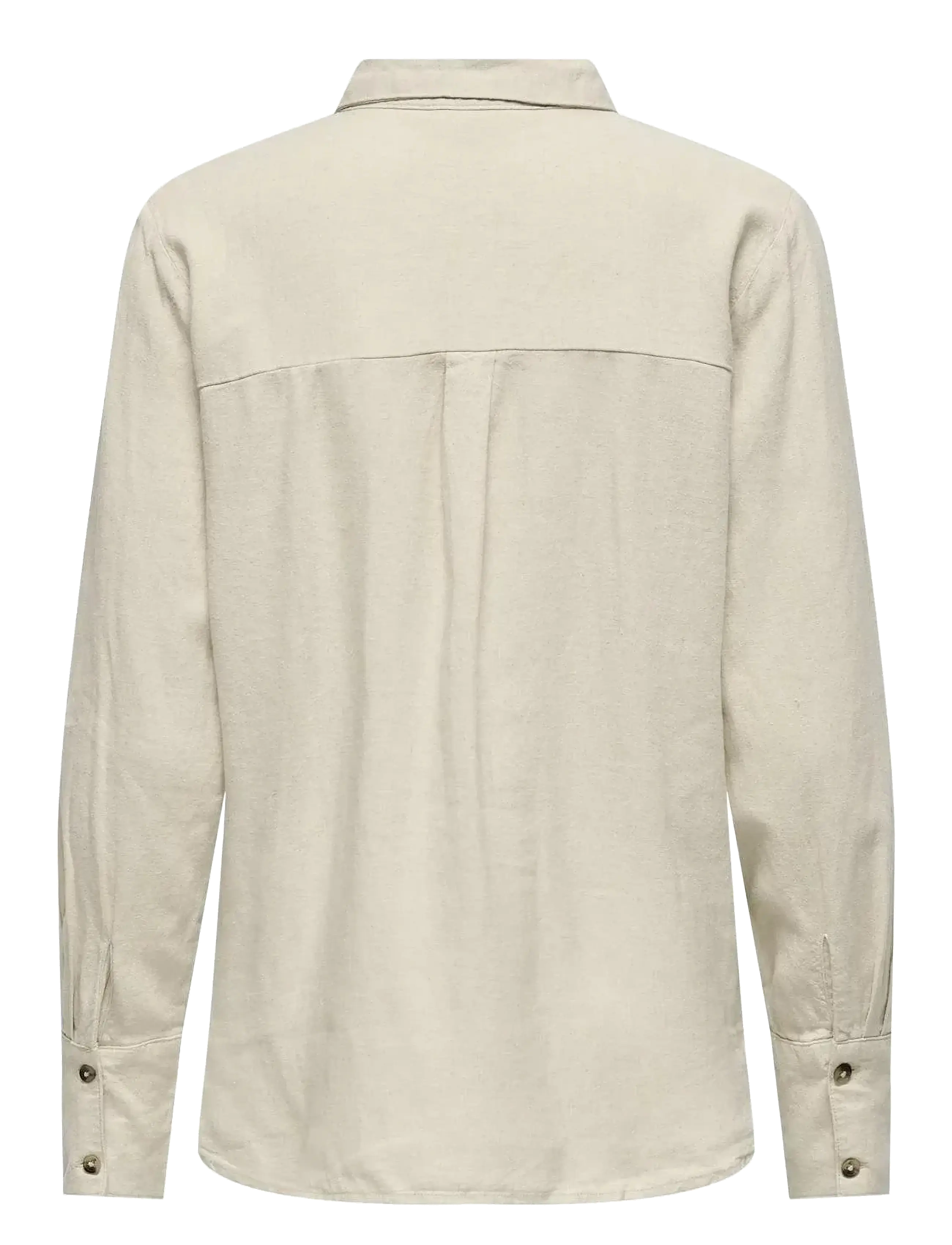 JDY - JDYSAY L/S LINEN LOOSE SHIRT WVN NOOS - langärmlige hemden - oatmeal - 2