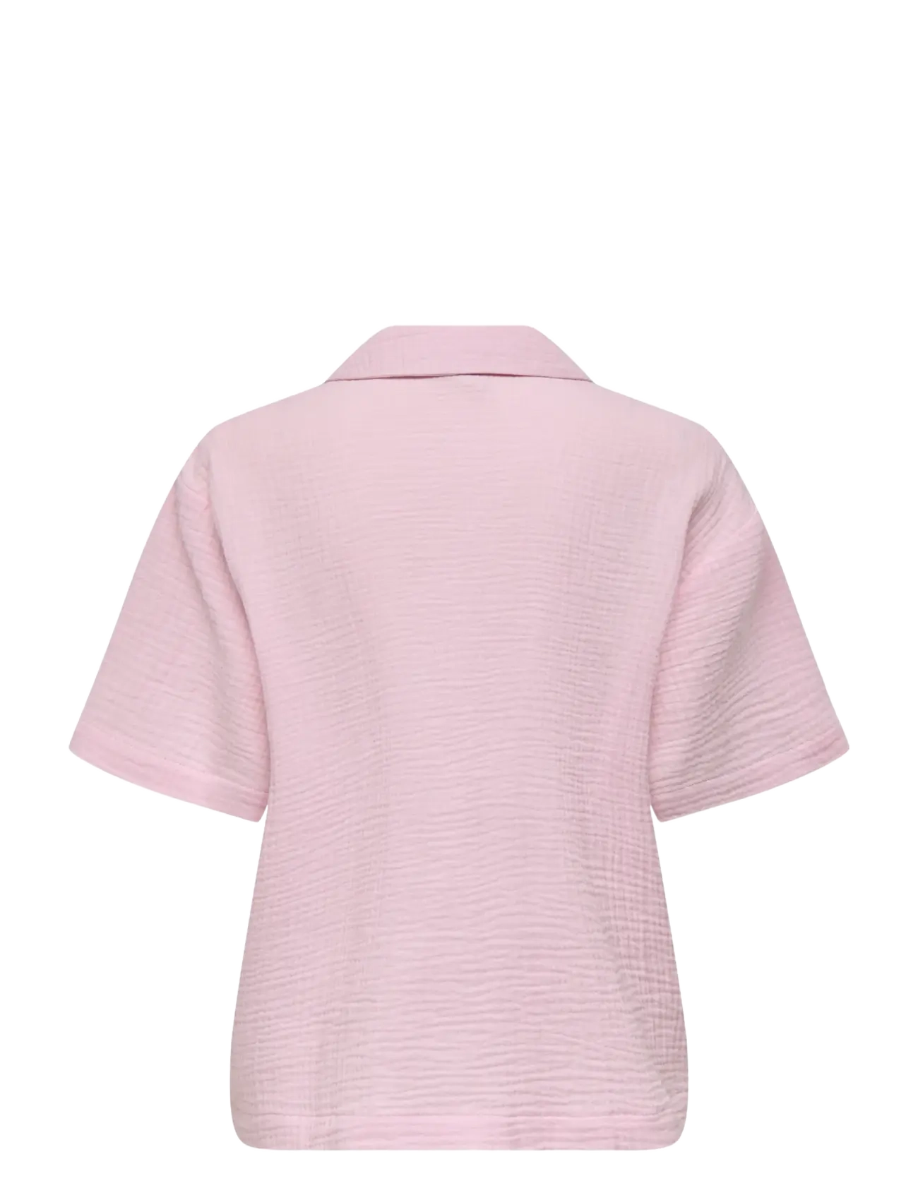 JDY - JDYTHEIS LIFE 2/4 LOOSE SHIRT WVN NOOS - kortærmede skjorter - parfait pink - 2