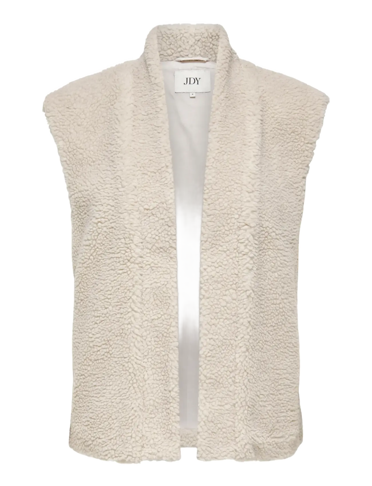 JDY Jdybirdy Teddy Open Vest Otw Noos Cream - M/L - Damen