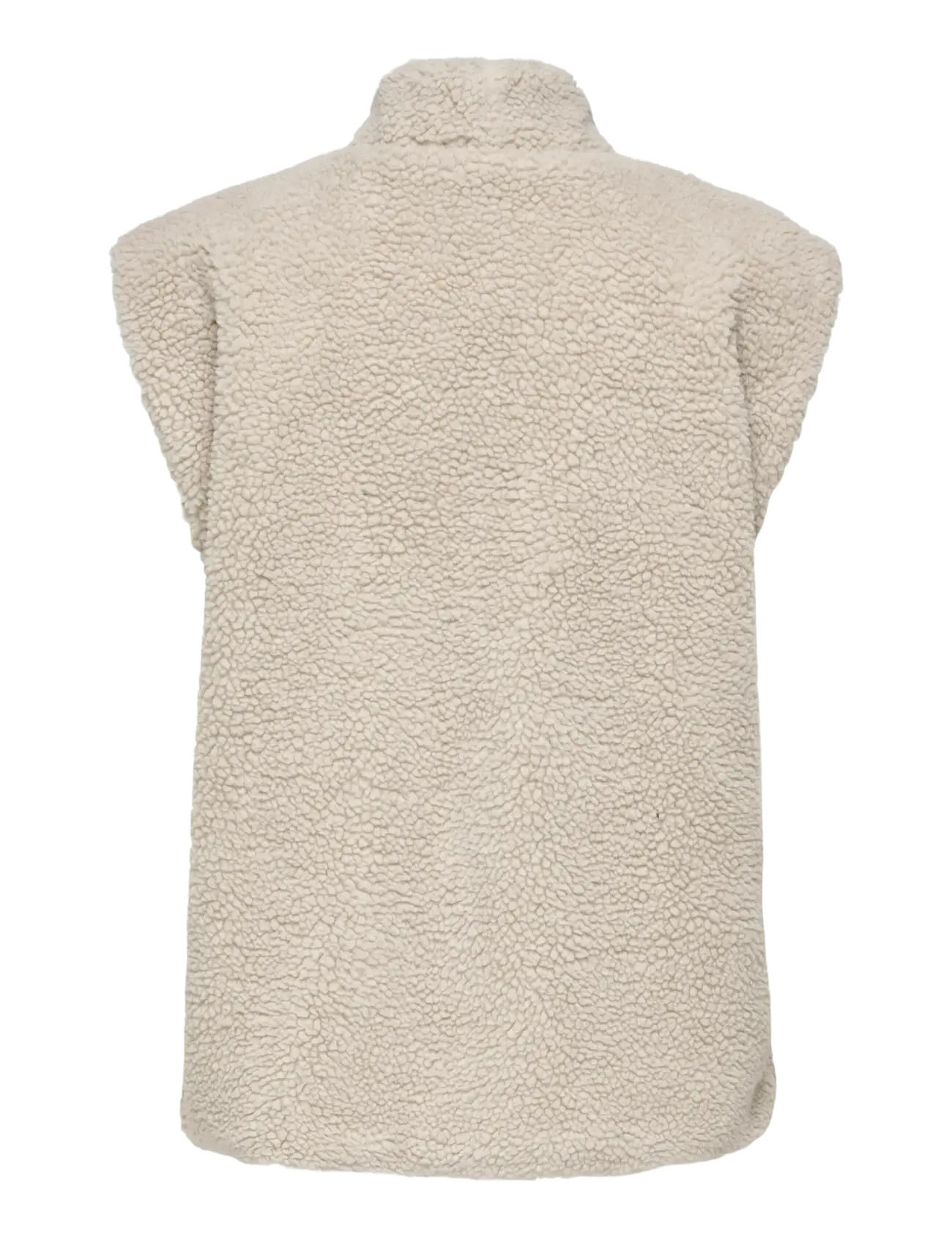 JDY - JDYBIRDY LIFE TEDDY OPEN VEST OTW NOOS - pumice stone - 2