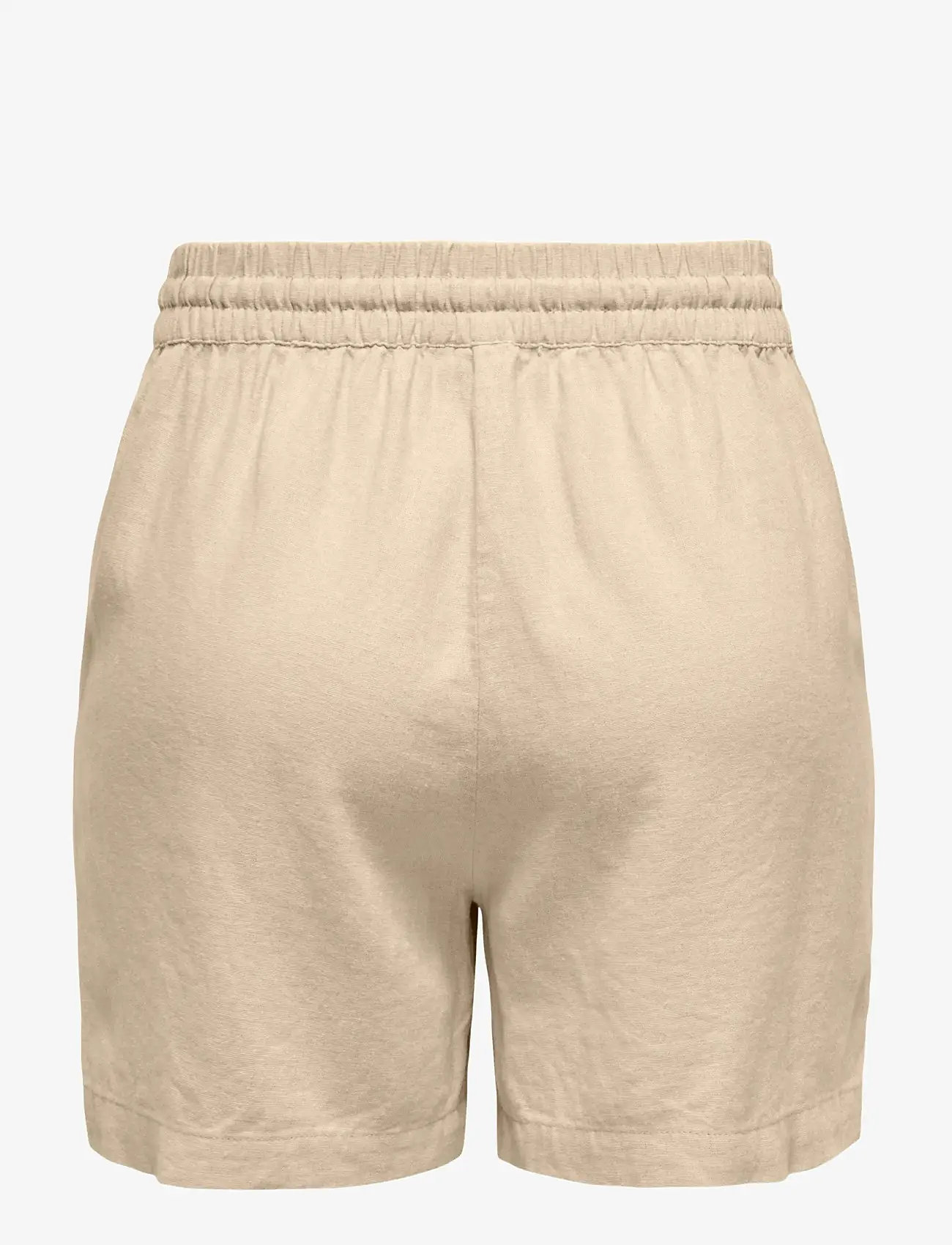 JDY - JDYSAY HW LINEN STRING SHORTS WVN - lowest prices - oatmeal - 1