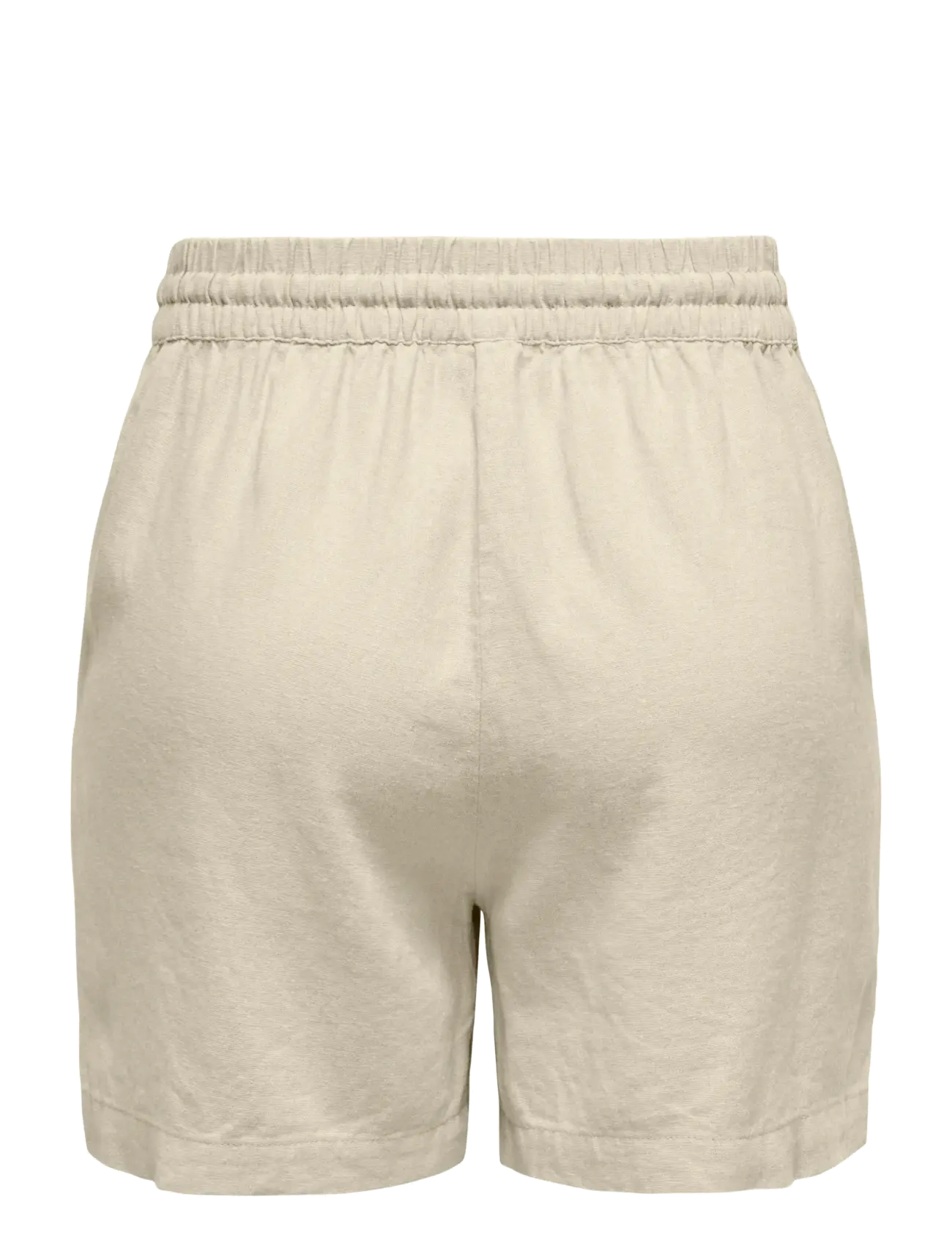 JDY - JDYSAY HW LINEN STRING SHORTS WVN NOOS - freizeitshorts - oatmeal - 2