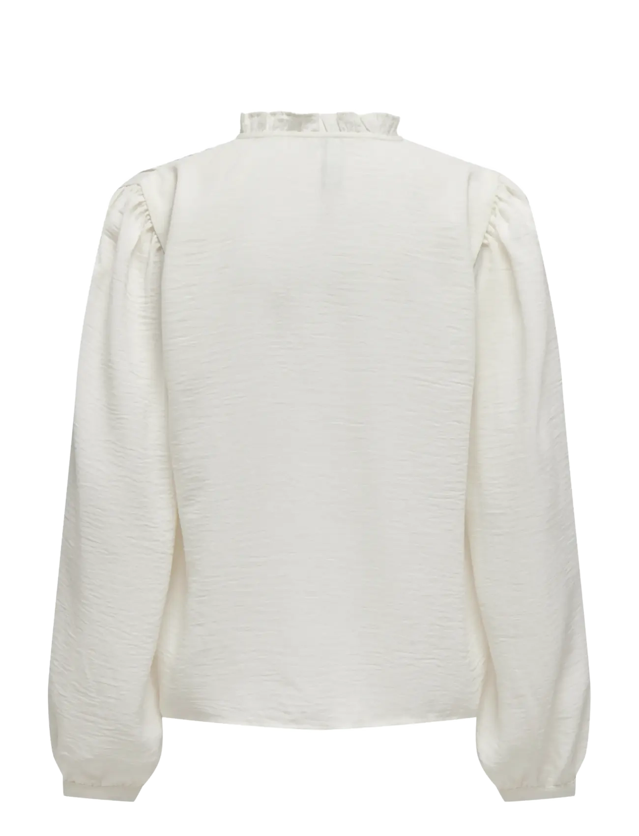 JDY - JDYRACHEL LIFE L/S PINTUCK TOP WVN NOOS - langärmlige blusen - cloud dancer - 2