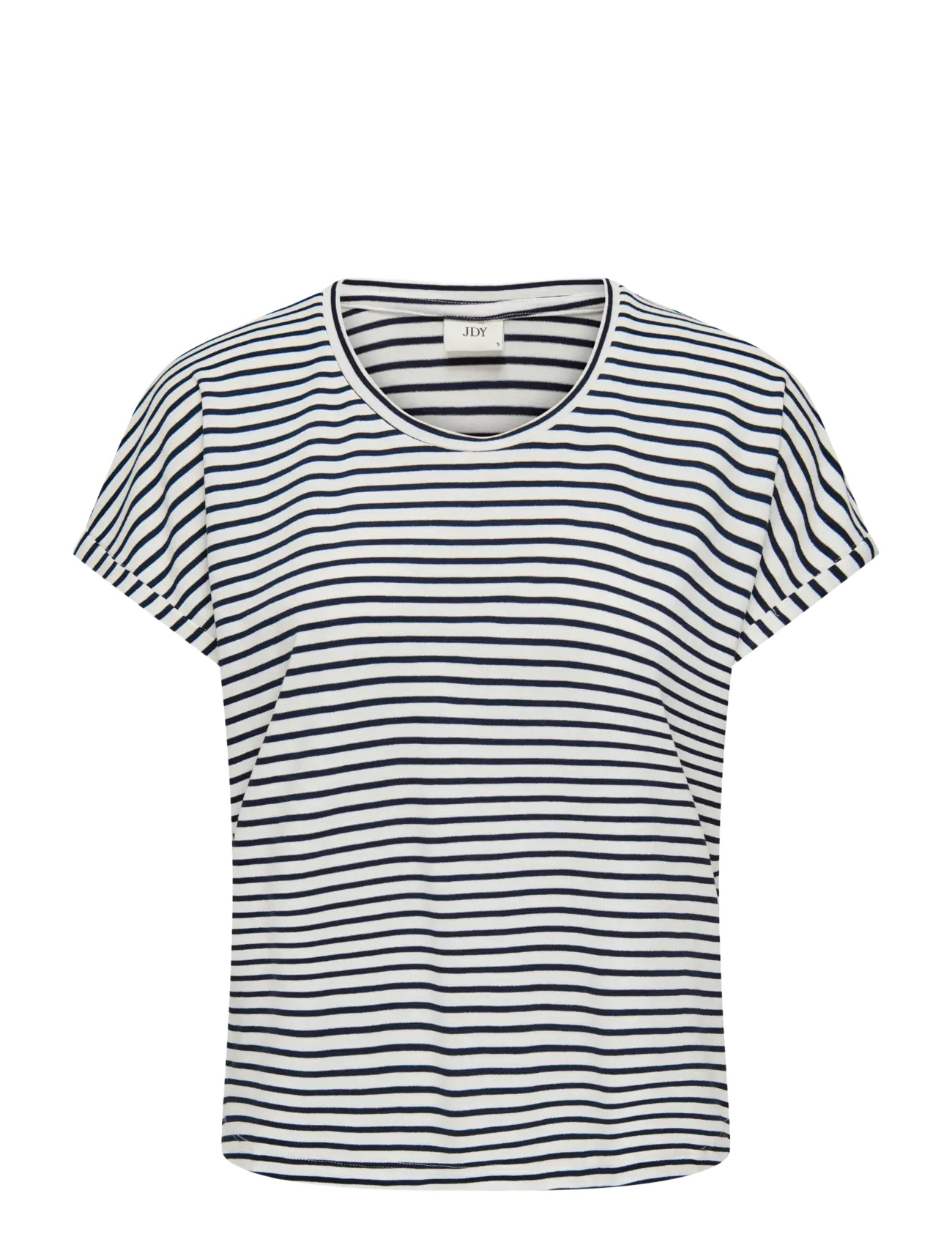 JDY JDYSISSY S/S O-NECK TOP JRS NOOS - JDY - CLOUD DANCER / white