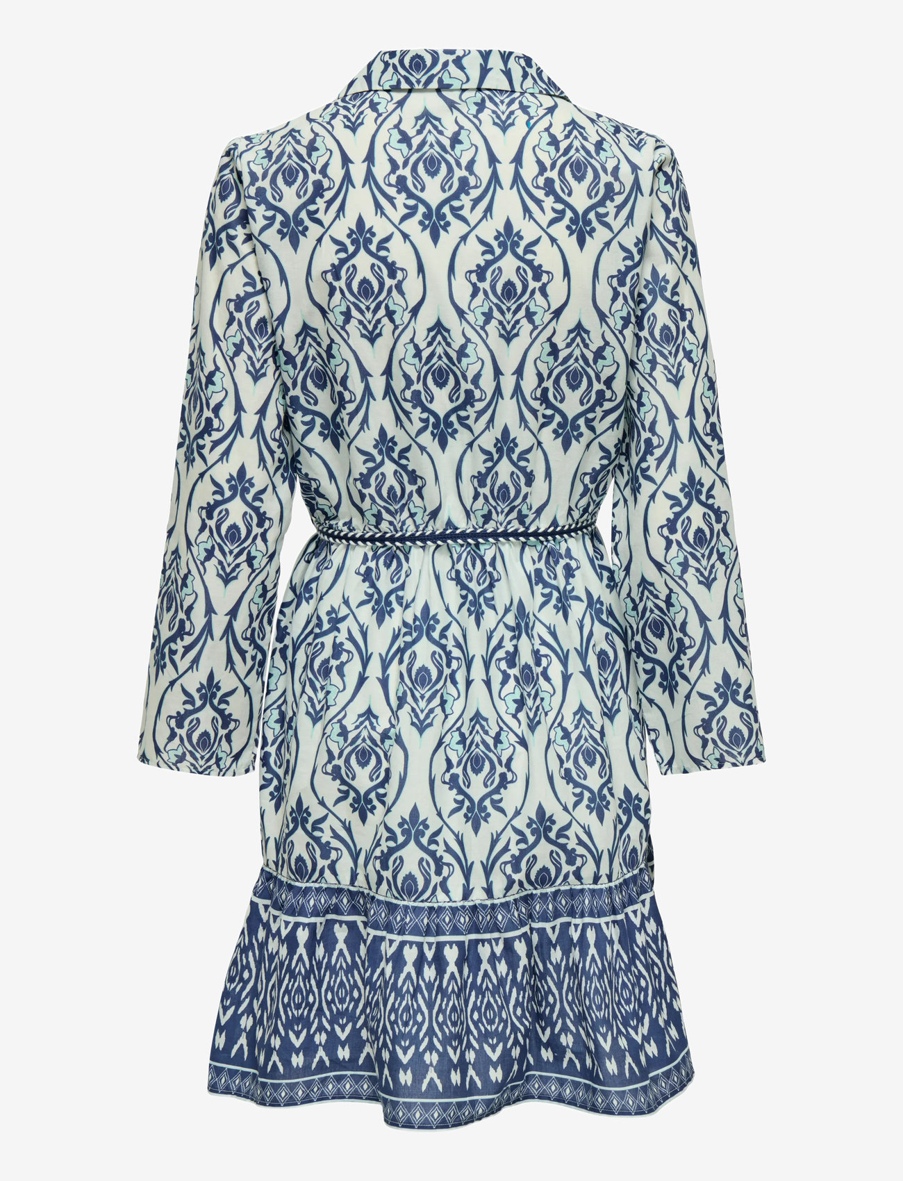 JDY - JDYANNA 7/8 DRESS WVN NOOS - skjortklänningar - cloud dancer - 2