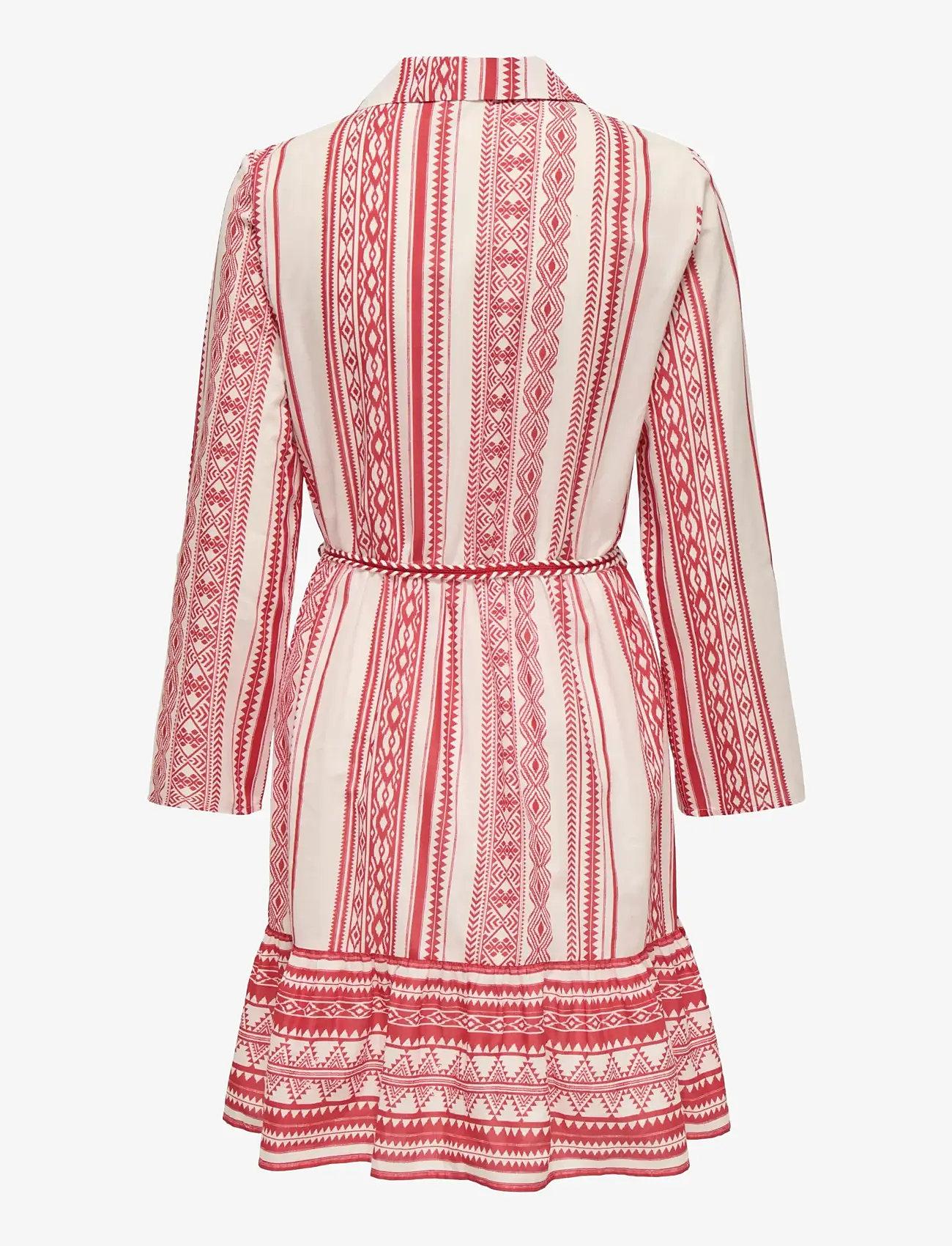 JDY - JDYANNA 7/8 DRESS WVN NOOS - skjortklänningar - cloud dancer - 2