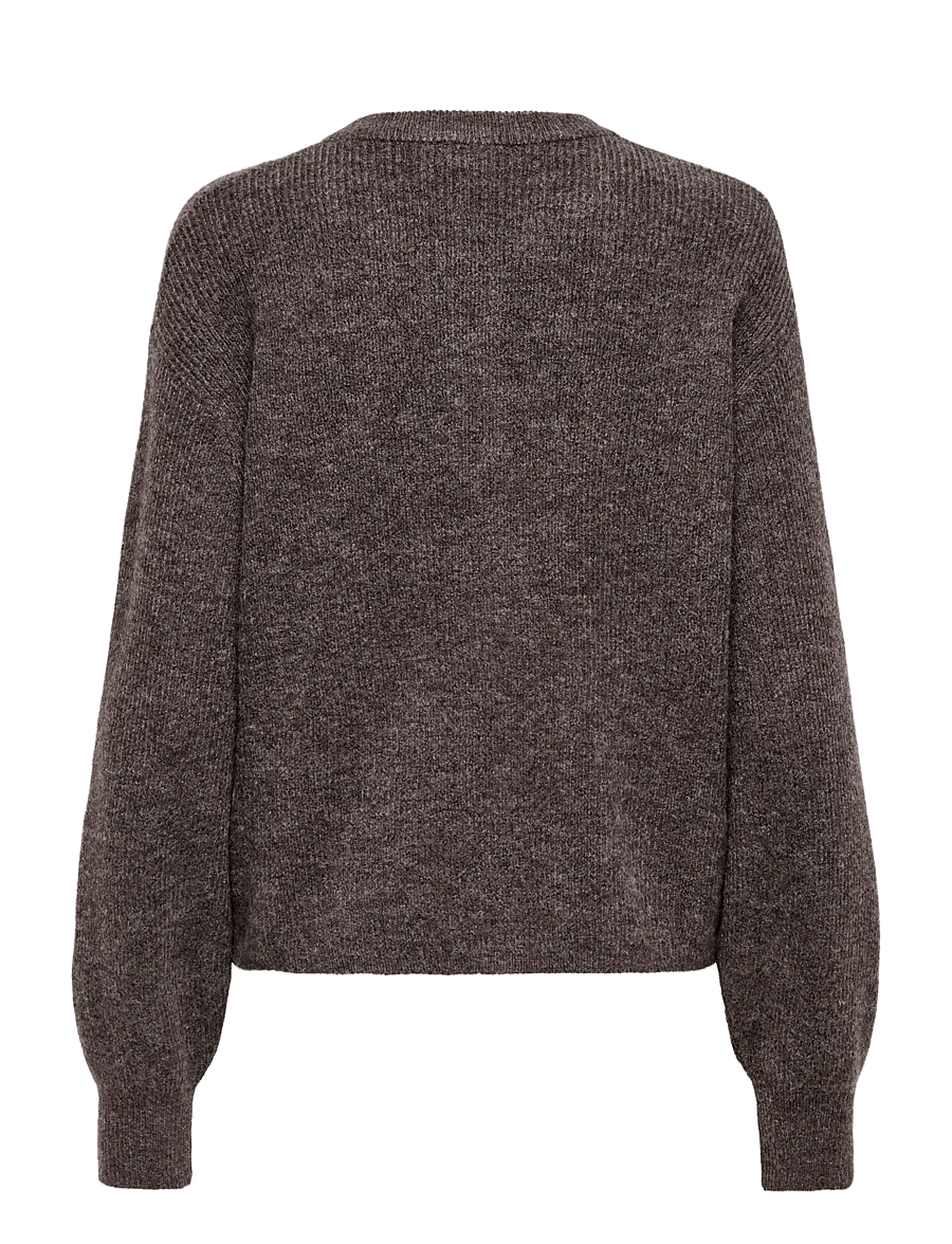 JDY - JDYLUMI L/S BUTTON CARDIGA KNT NOOS - cardigans - bracken - 2