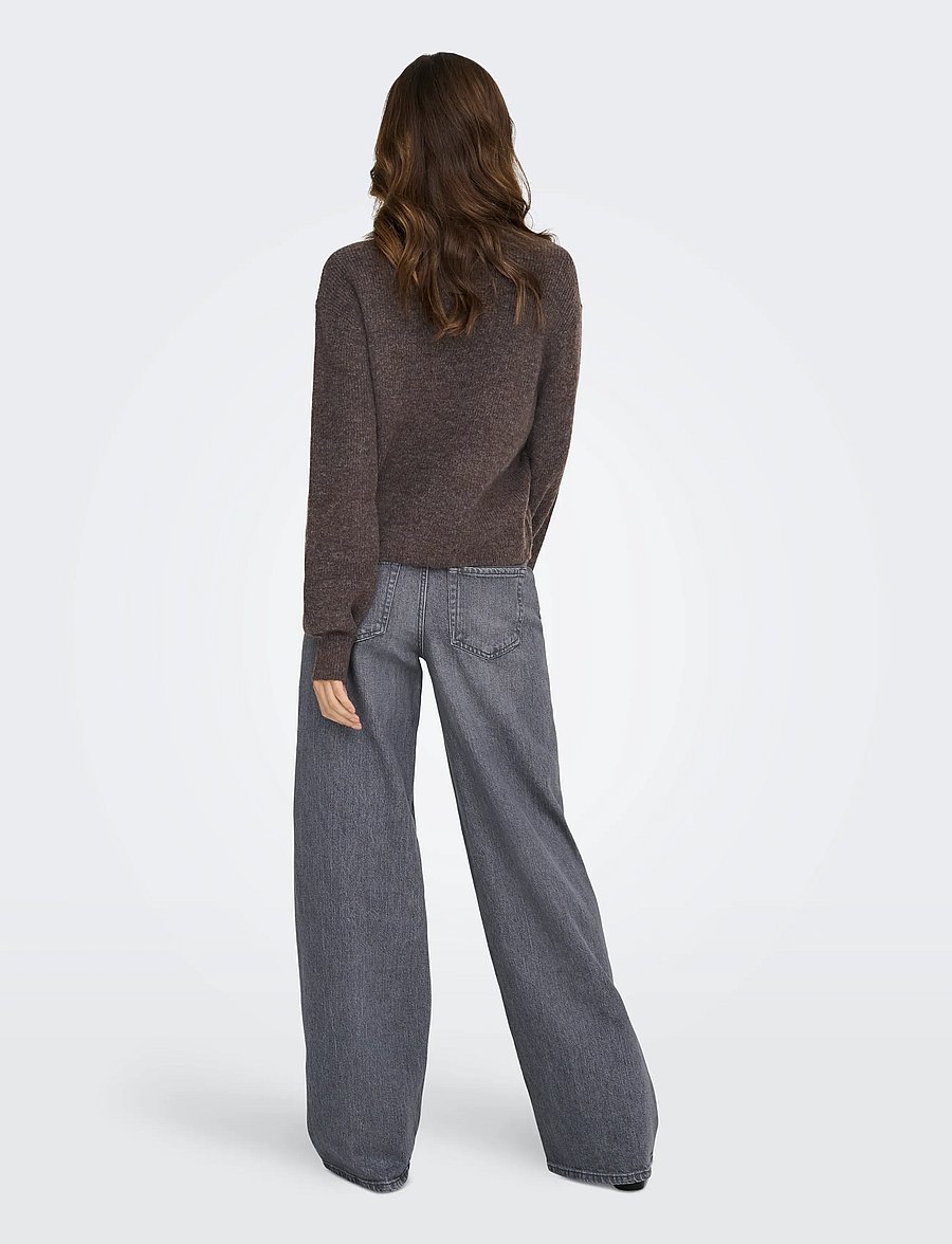 JDY - JDYLUMI L/S BUTTON CARDIGA KNT NOOS - cardigans - bracken - 3