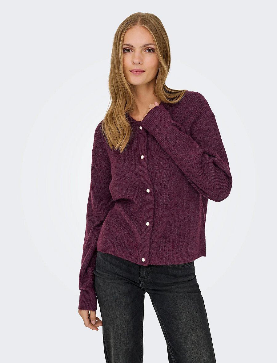 JDY - JDYLUMI L/S BUTTON CARDIGA KNT NOOS - koftor - fig - 0