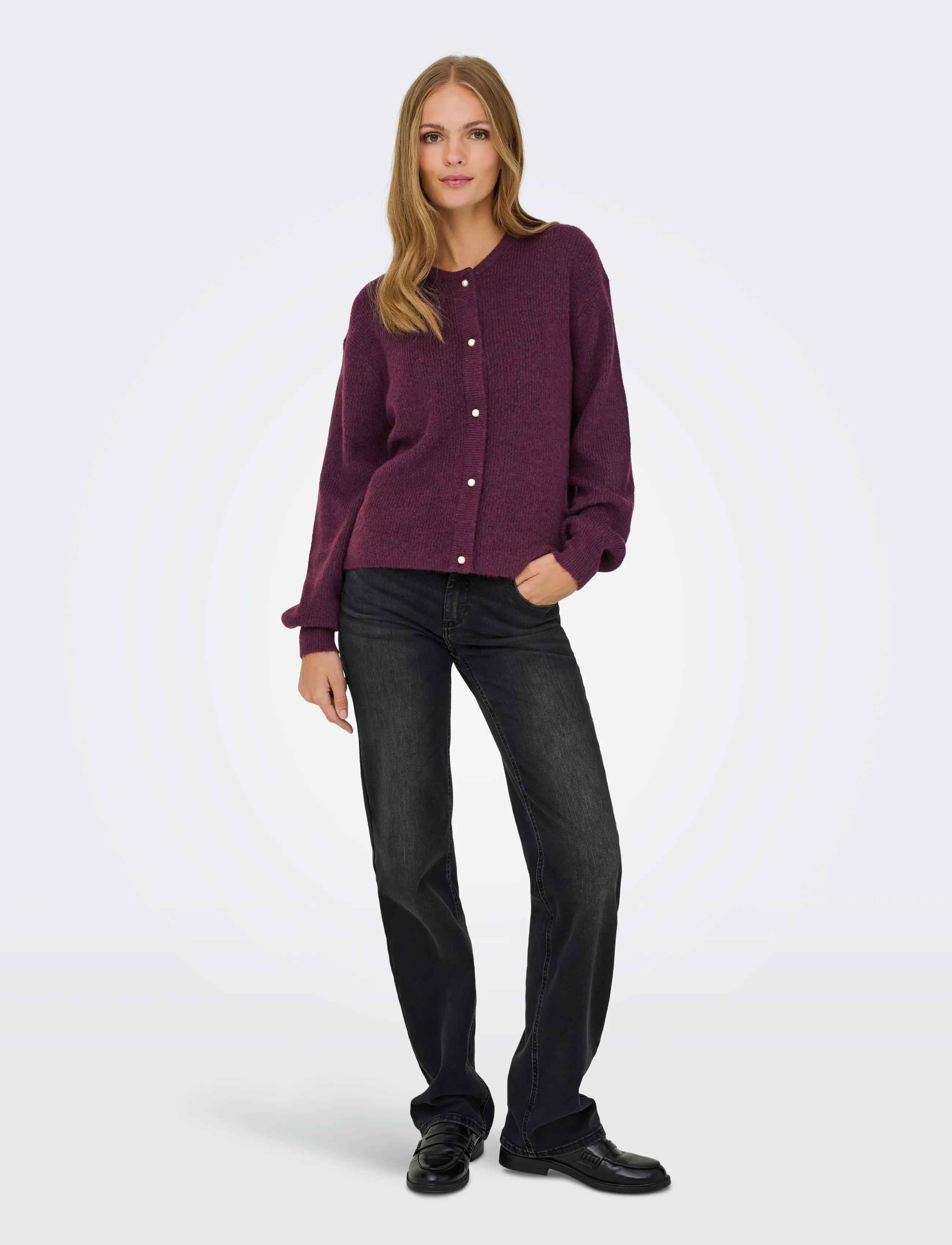 JDY - JDYLUMI L/S BUTTON CARDIGA KNT NOOS - koftor - fig - 4