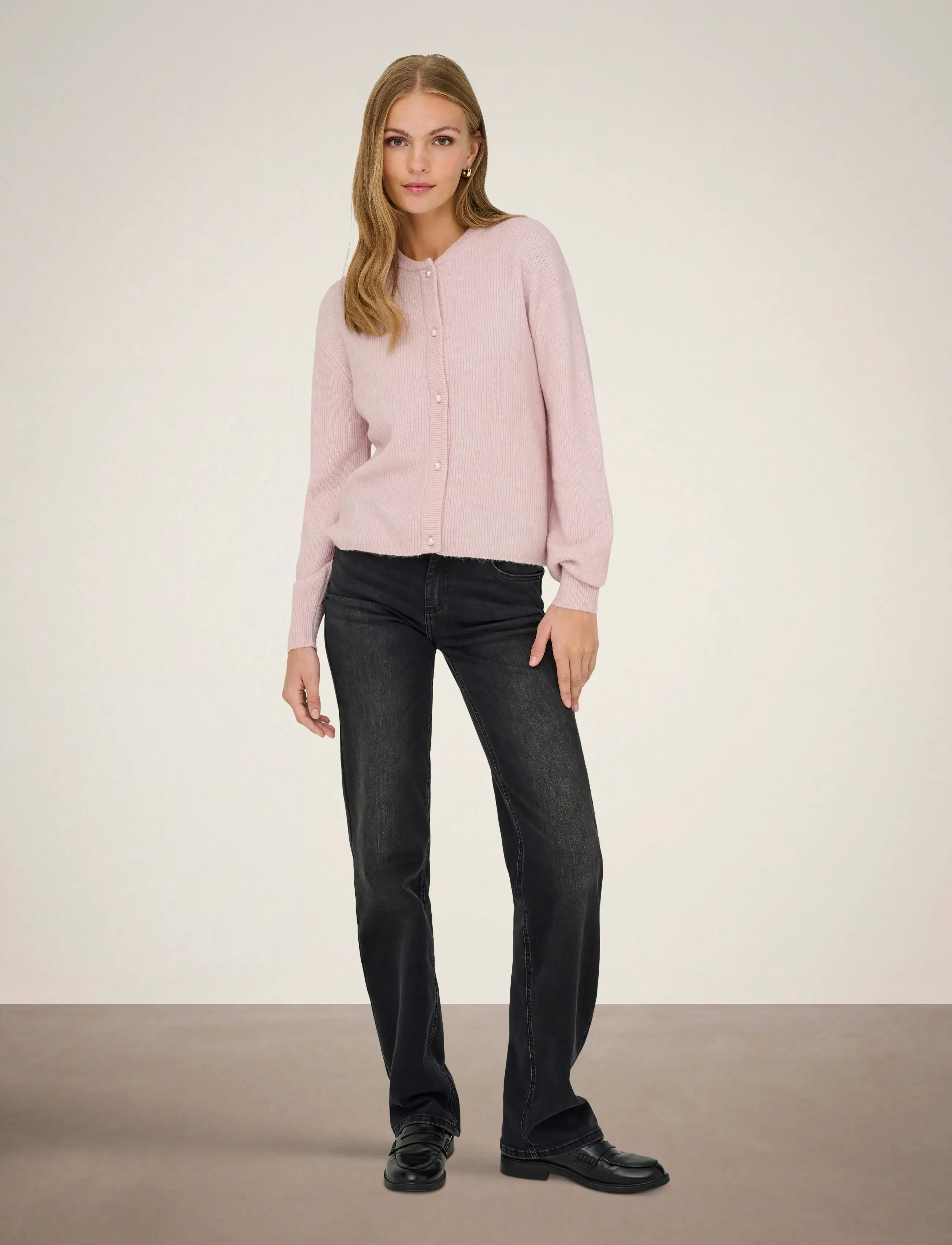 JDY - JDYLUMI L/S BUTTON CARDIGA KNT NOOS - cardigans - light lilac - 4