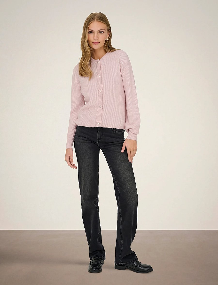 JDY - JDYLUMI L/S BUTTON CARDIGA KNT NOOS - cardigans - light lilac - 4
