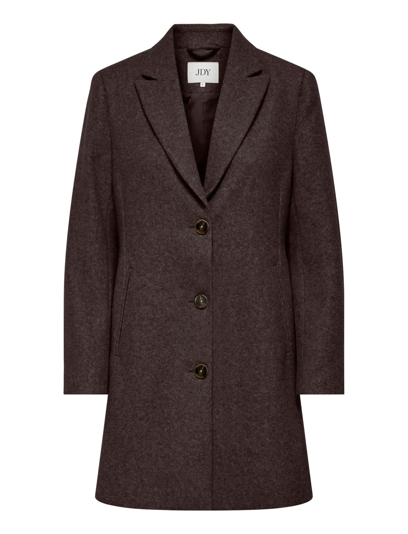 JDY - JDYECHO COAT OTW NOOS - chocolate torte - 1