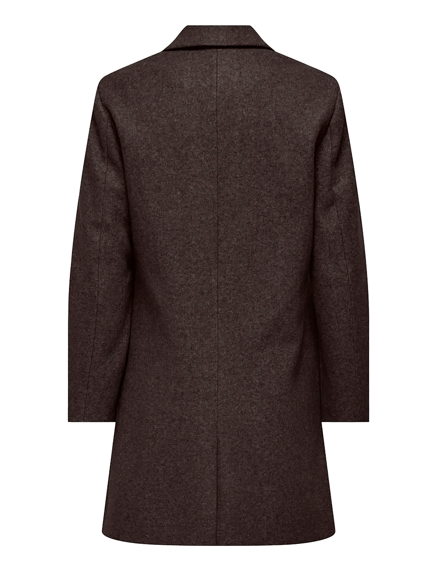 JDY - JDYECHO COAT OTW NOOS - chocolate torte - 2