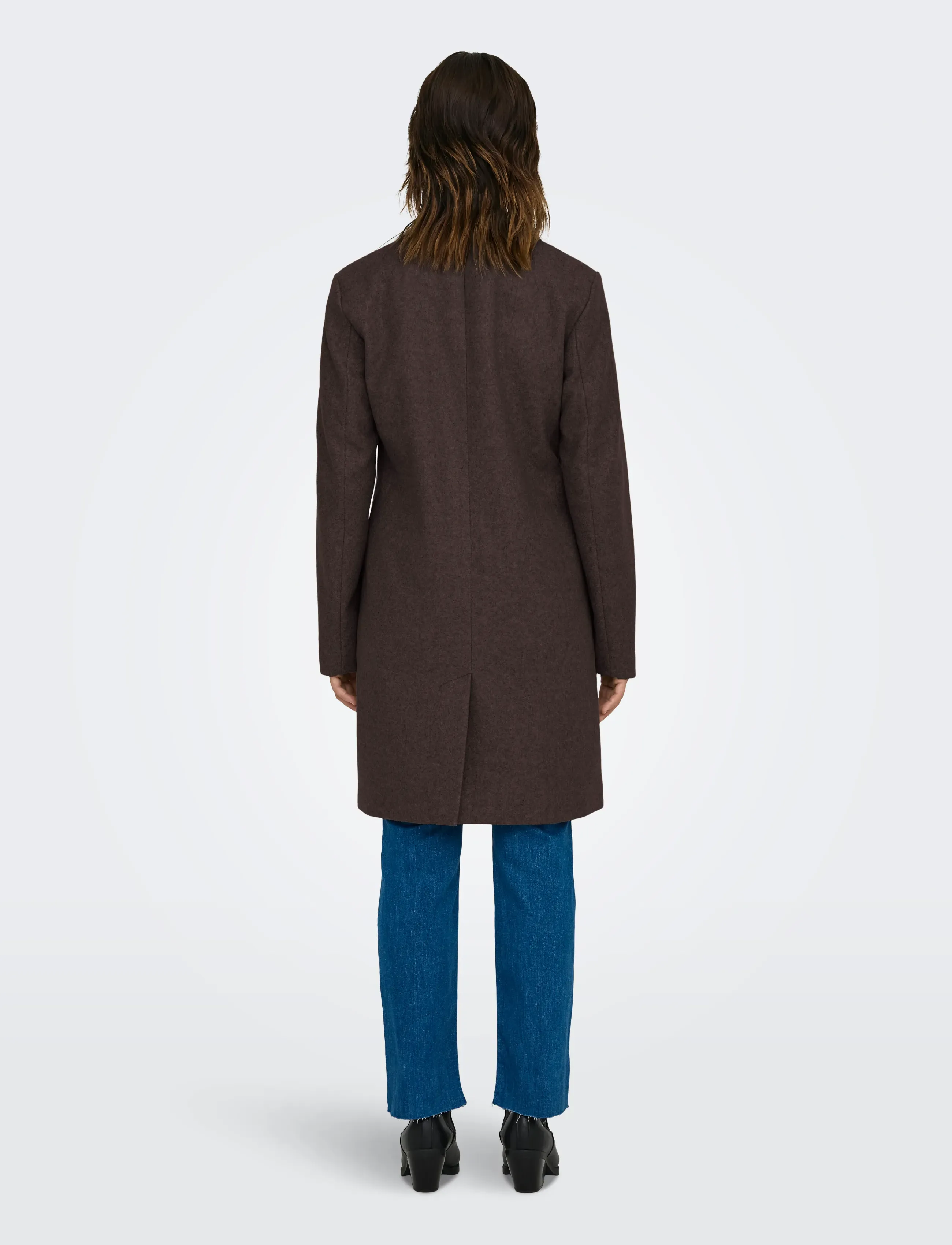 JDY - JDYECHO COAT OTW NOOS - chocolate torte - 3