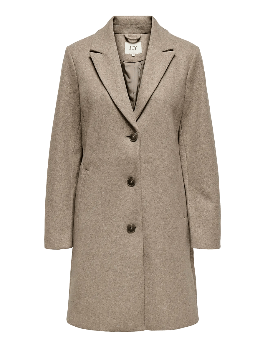 JDY - JDYECHO COAT OTW NOOS - frakker - nature - 1