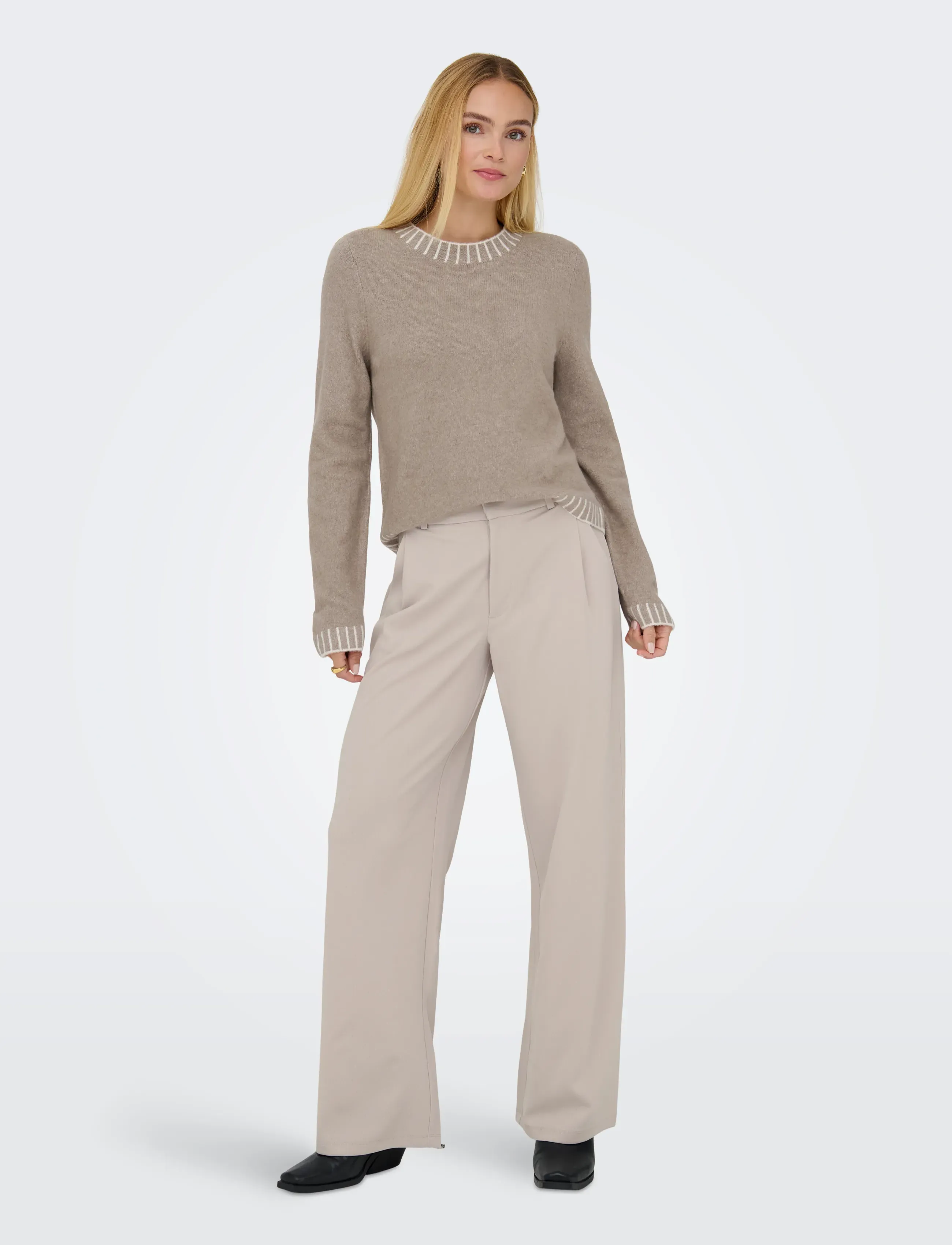 JDY Jdygeggo Life Occasion Pant Jrs Noos chinos dam – bild 4