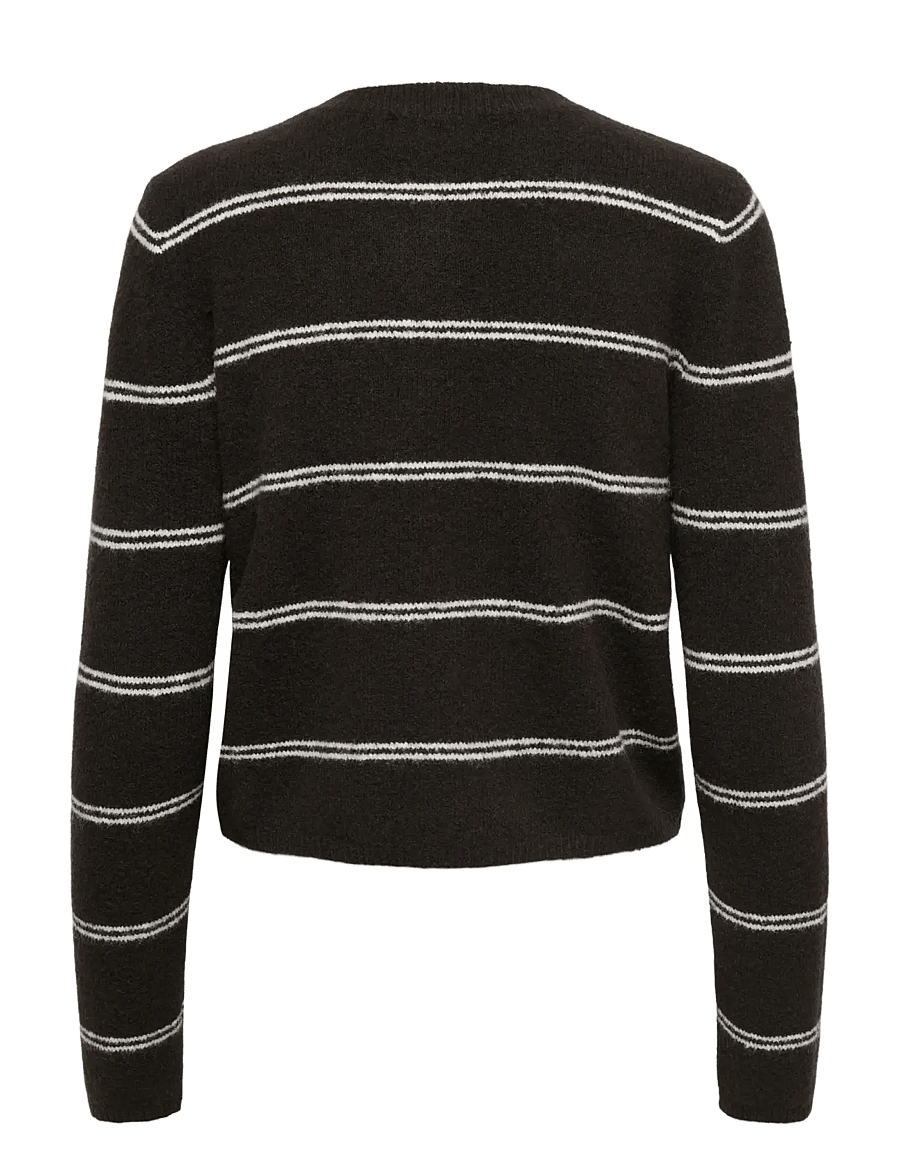 JDY - JDYCHLOE L/S CARDIGAN KNT NOOS - cardigans - chocolate torte - 2