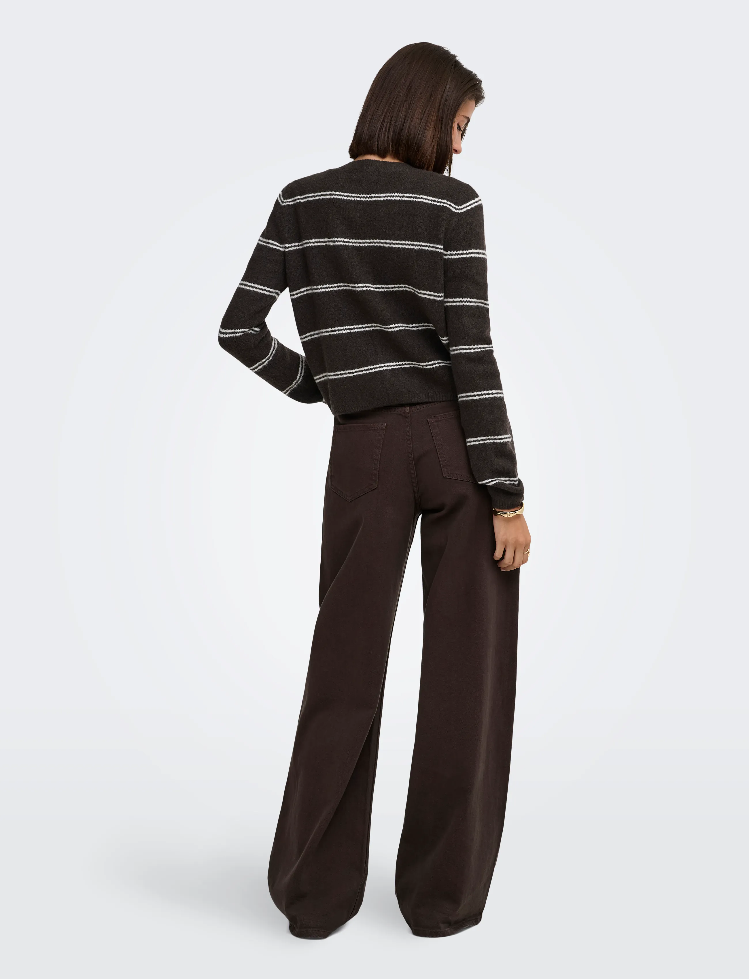 JDY - JDYCHLOE L/S CARDIGAN KNT NOOS - sügisesed riided - chocolate torte - 3