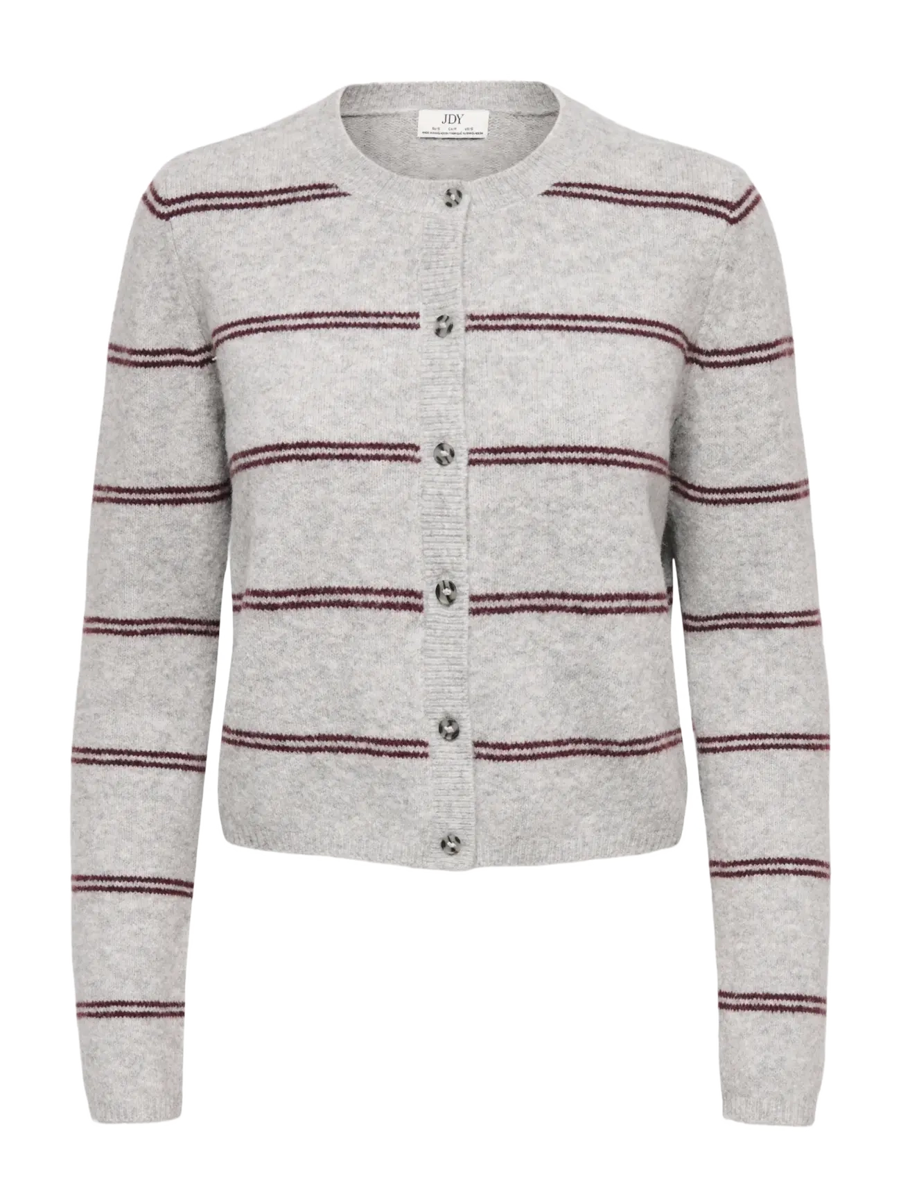 JDY JDYCHLOE L/S CARDIGAN KNT NOOS - Jakas - LIGHT GREY MELANGE / grey
