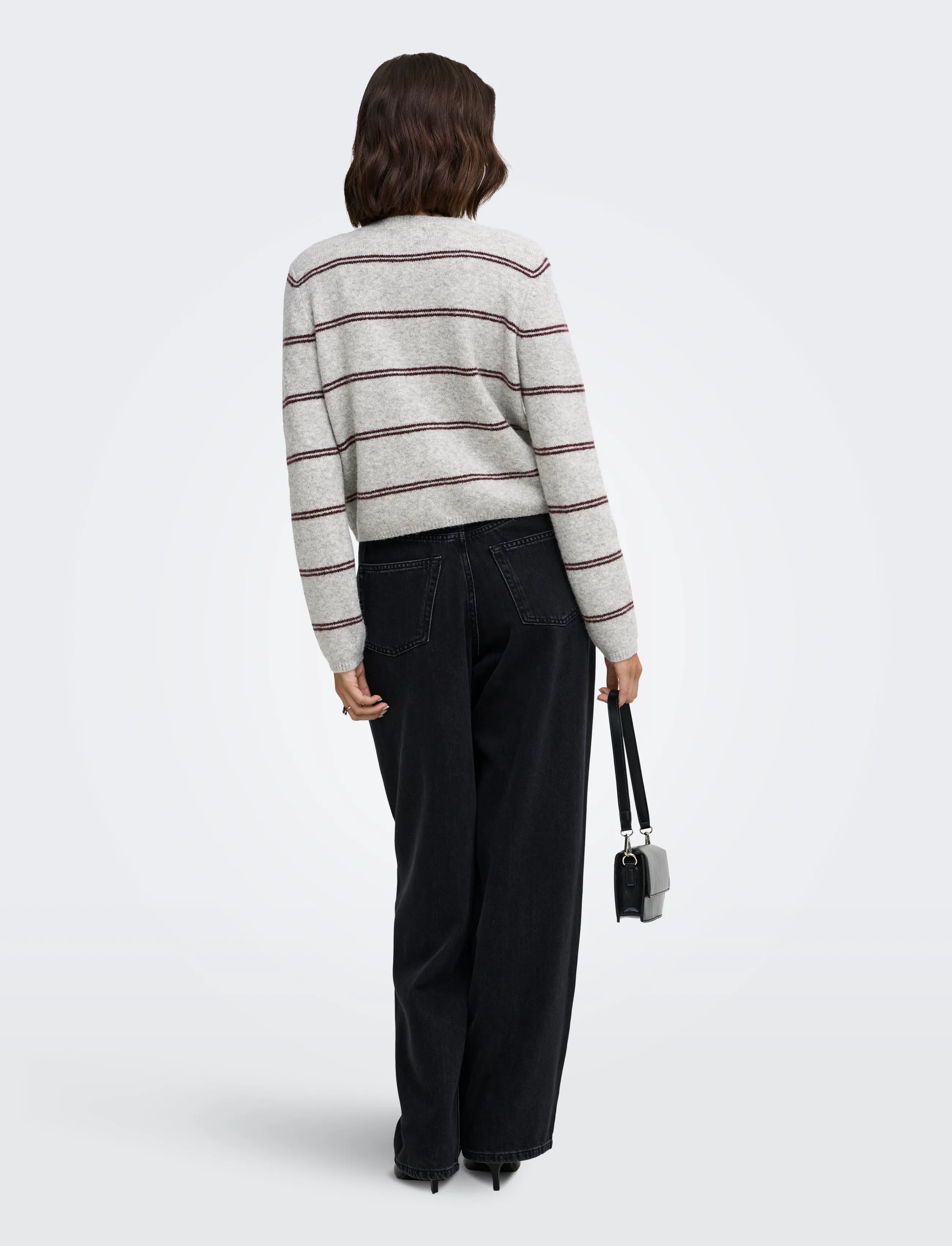 JDY - JDYCHLOE L/S CARDIGAN KNT NOOS - sügisesed riided - light grey melange - 3