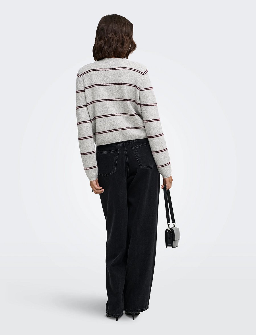 JDY - JDYCHLOE L/S CARDIGAN KNT NOOS - cardigans - light grey melange - 3