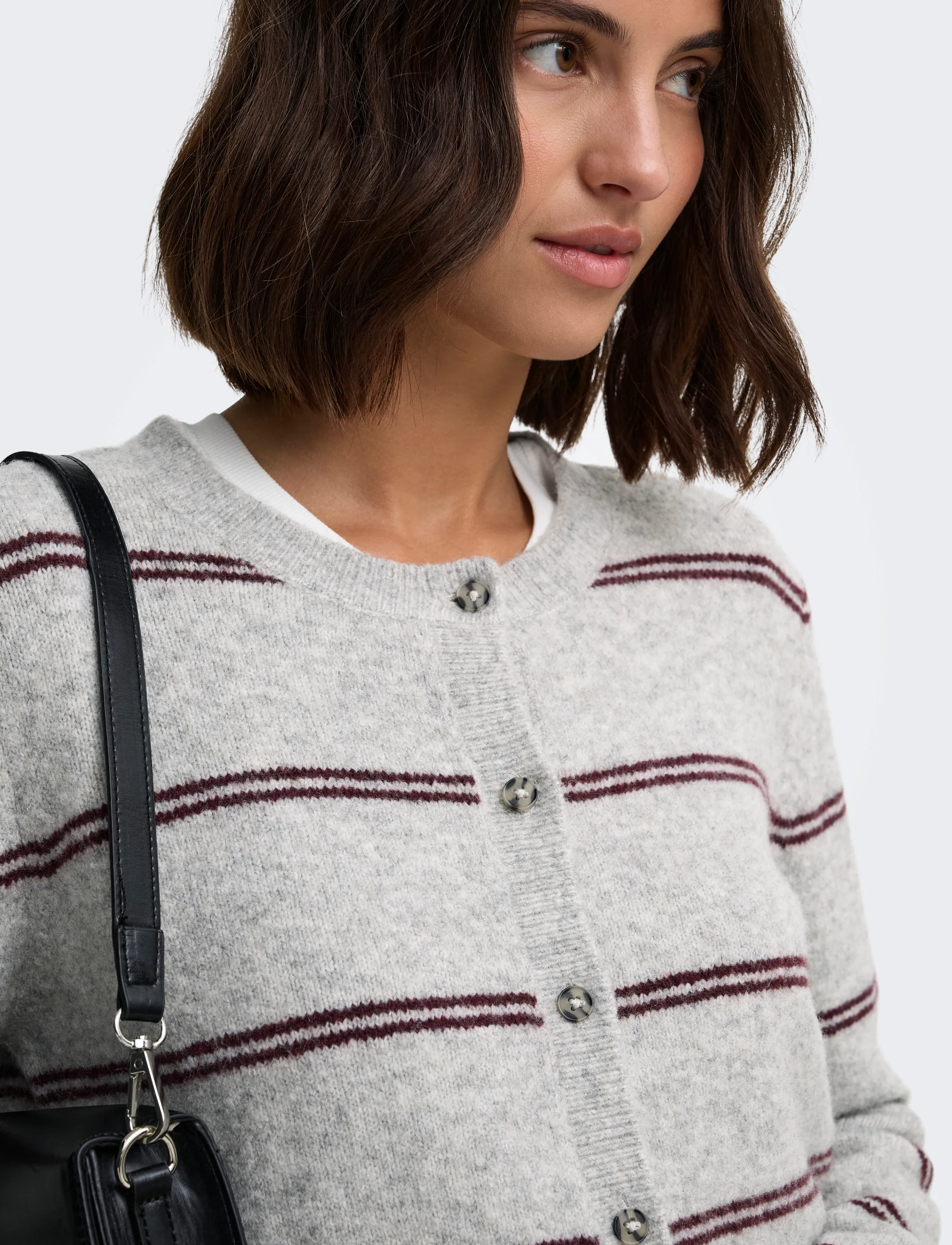 JDY - JDYCHLOE L/S CARDIGAN KNT NOOS - sügisesed riided - light grey melange - 5