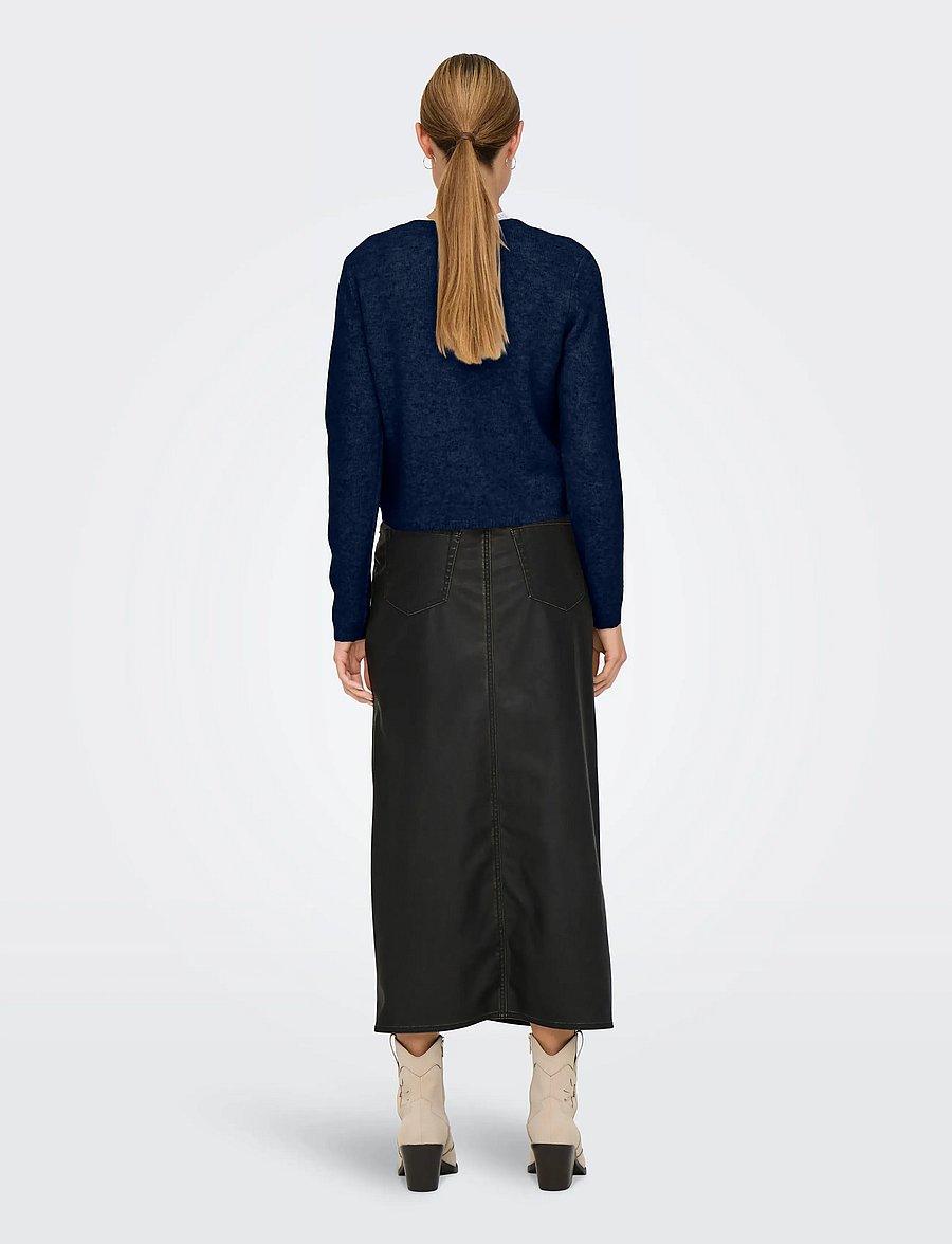 JDY - JDYCHLOE L/S CARDIGAN KNT NOOS - strickjacken - night sky - 3