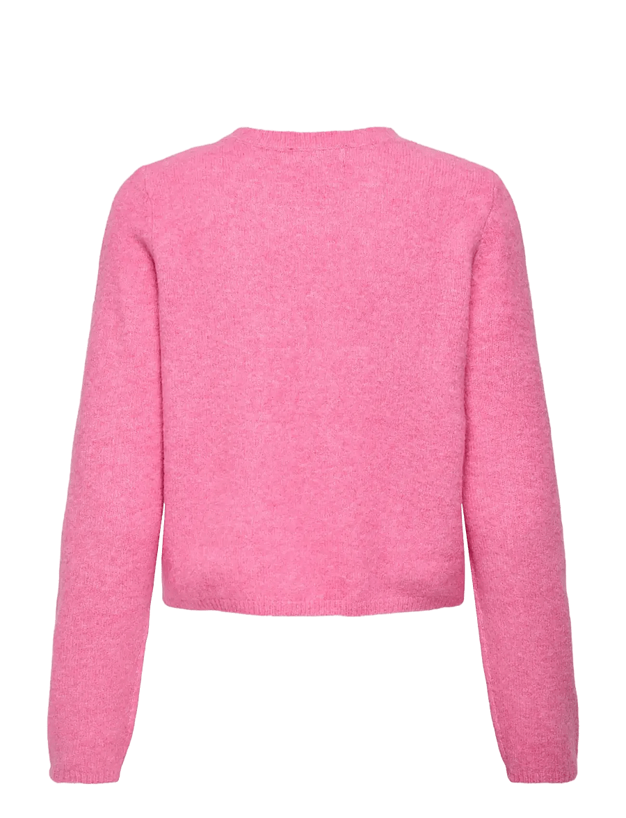 JDY - JDYCHLOE L/S CARDIGAN KNT NOOS - hnepptar peysur - pink cosmos - 1