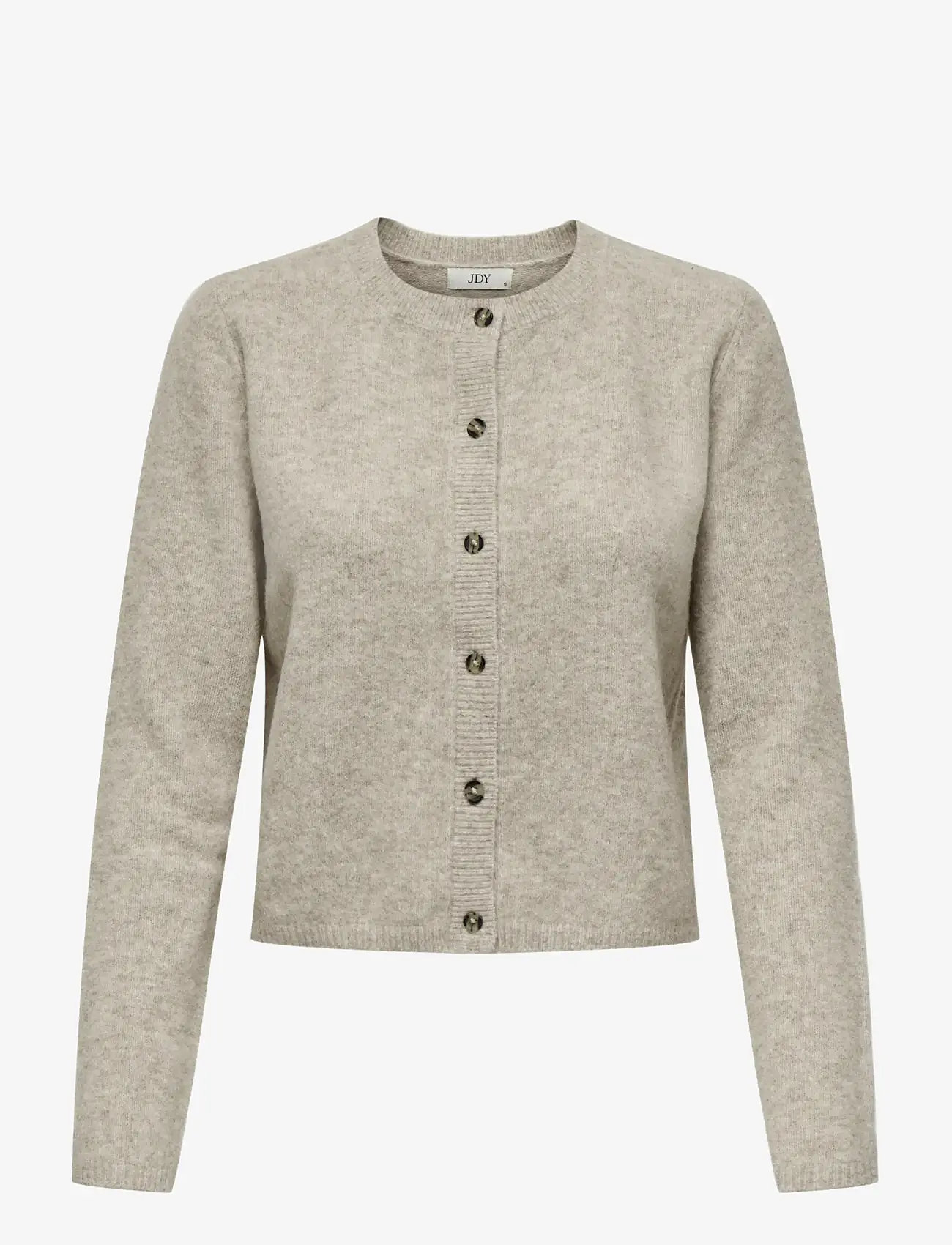 JDY - JDYCHLOE LIFE L/S CARDIGAN KNT NOOS - cardigans - turtledove - 1