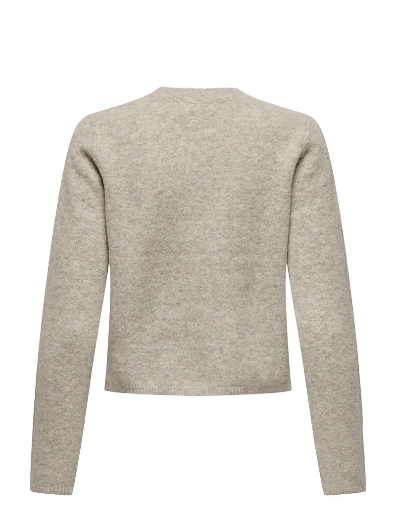 JDY - JDYCHLOE LIFE L/S CARDIGAN KNT NOOS - cardigans - turtledove - 2