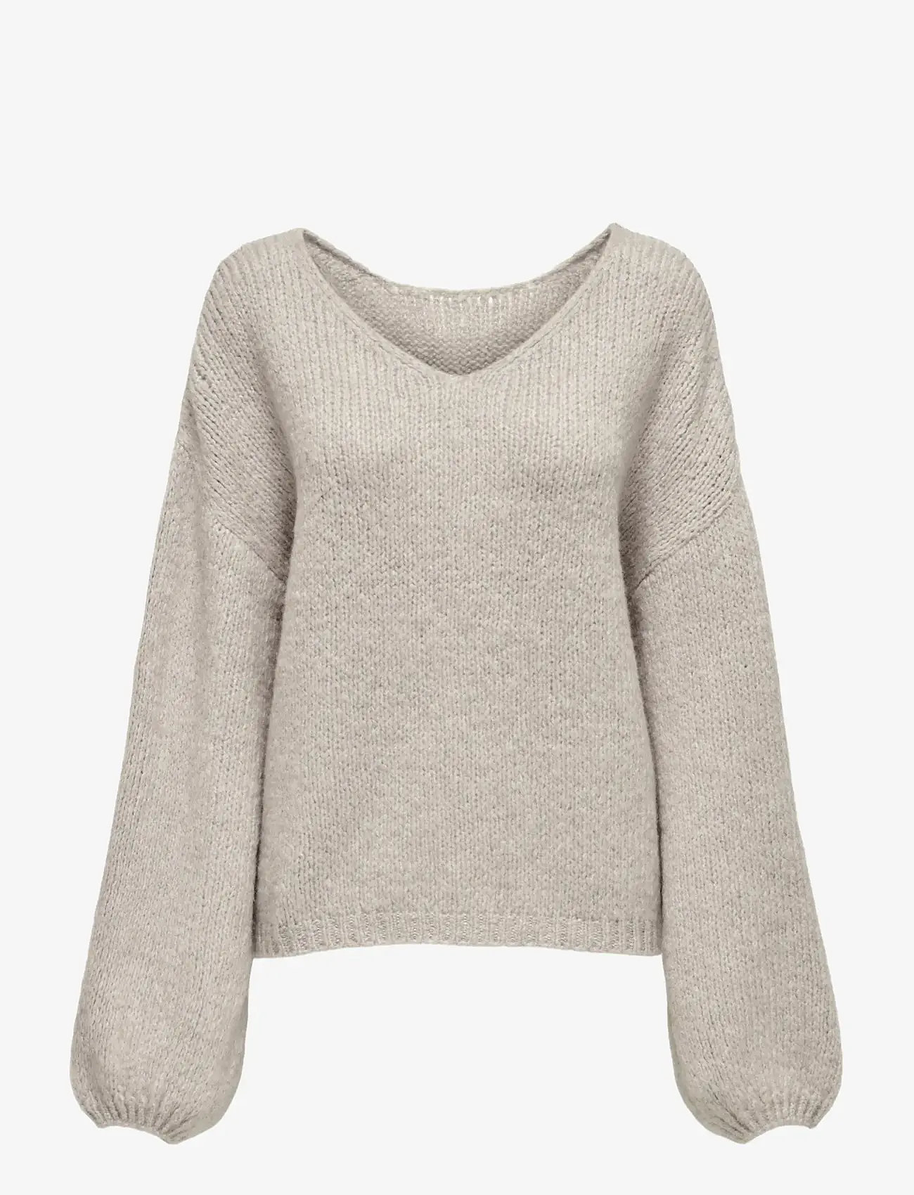 JDY - JDYDINEA L/S REVERSIBLE PULLOV. KNT NOOS - chateau gray - 0