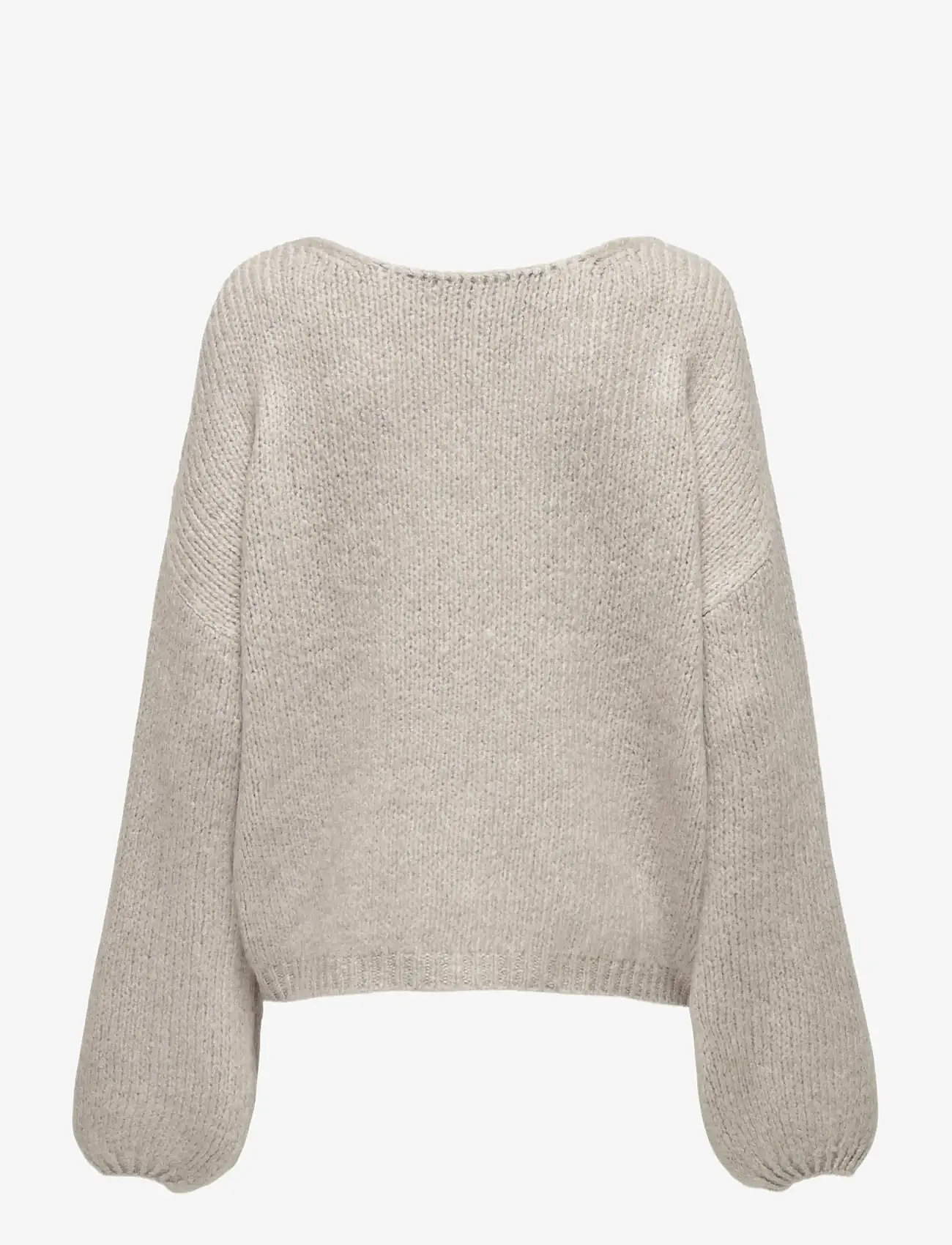 JDY - JDYDINEA L/S REVERSIBLE PULLOV. KNT NOOS - chateau gray - 1