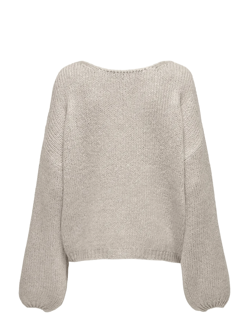 JDY - JDYDINEA L/S REVERSIBLE PULLOV. KNT NOOS - chateau gray - 2