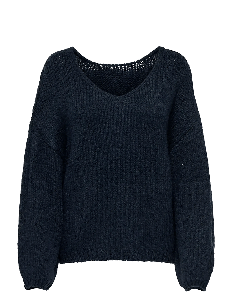 JDY - JDYDINEA L/S REVERSIBLE PULLOV. KNT NOOS - total eclipse - 1