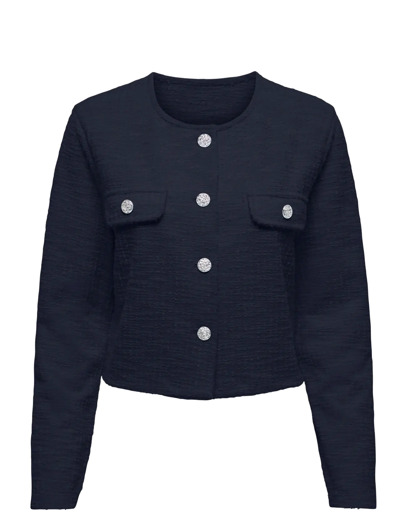 JDY JDYALLY L/S BOUCLE BLAZER JRS - Boucles copy - SKY CAPTAIN / navy