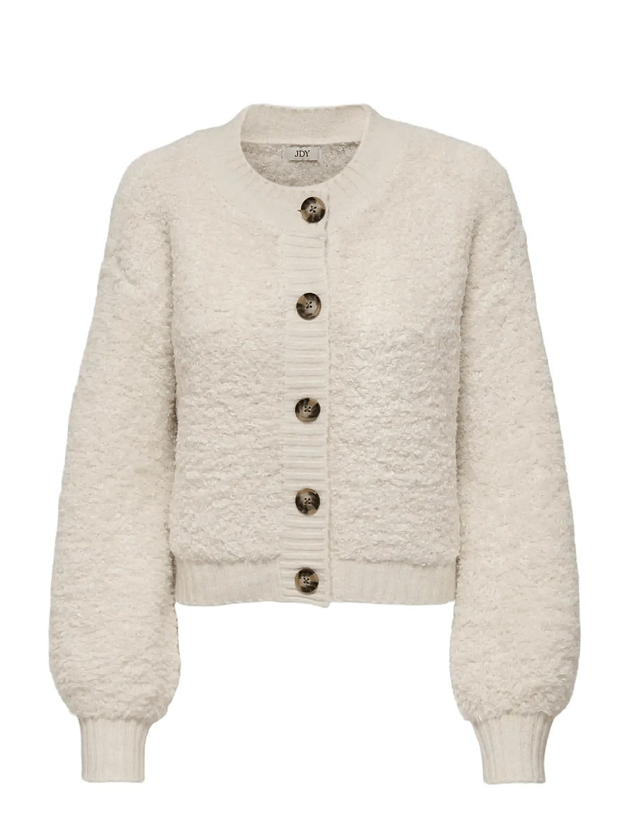 JDY - JDYEIRA LIFE L/S ONECK CARDIGAN KNT NOOS - birch - 1
