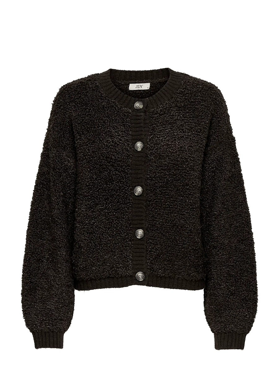 JDY - JDYEIRA LIFE L/S ONECK CARDIGAN KNT NOOS - chocolate torte - 1