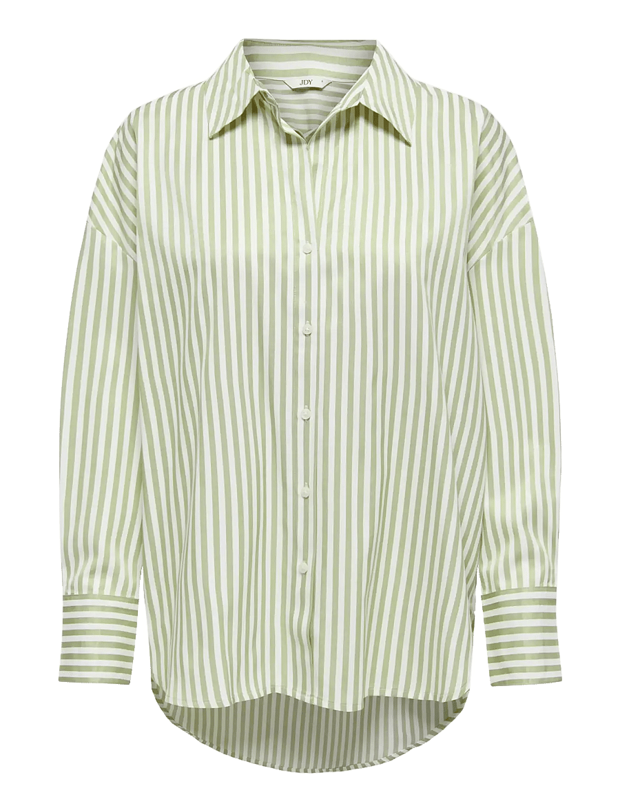 JDY - JDYVESPER L/S LOOSE SHIRT WVN NOOS - chemises à manches longues - cloud dancer - 1