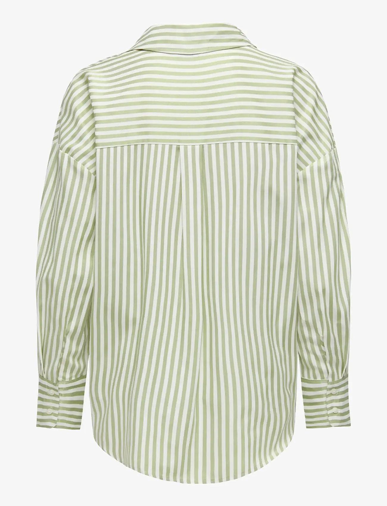 JDY - JDYVESPER L/S LOOSE SHIRT WVN NOOS - långärmade skjortor - cloud dancer - 2