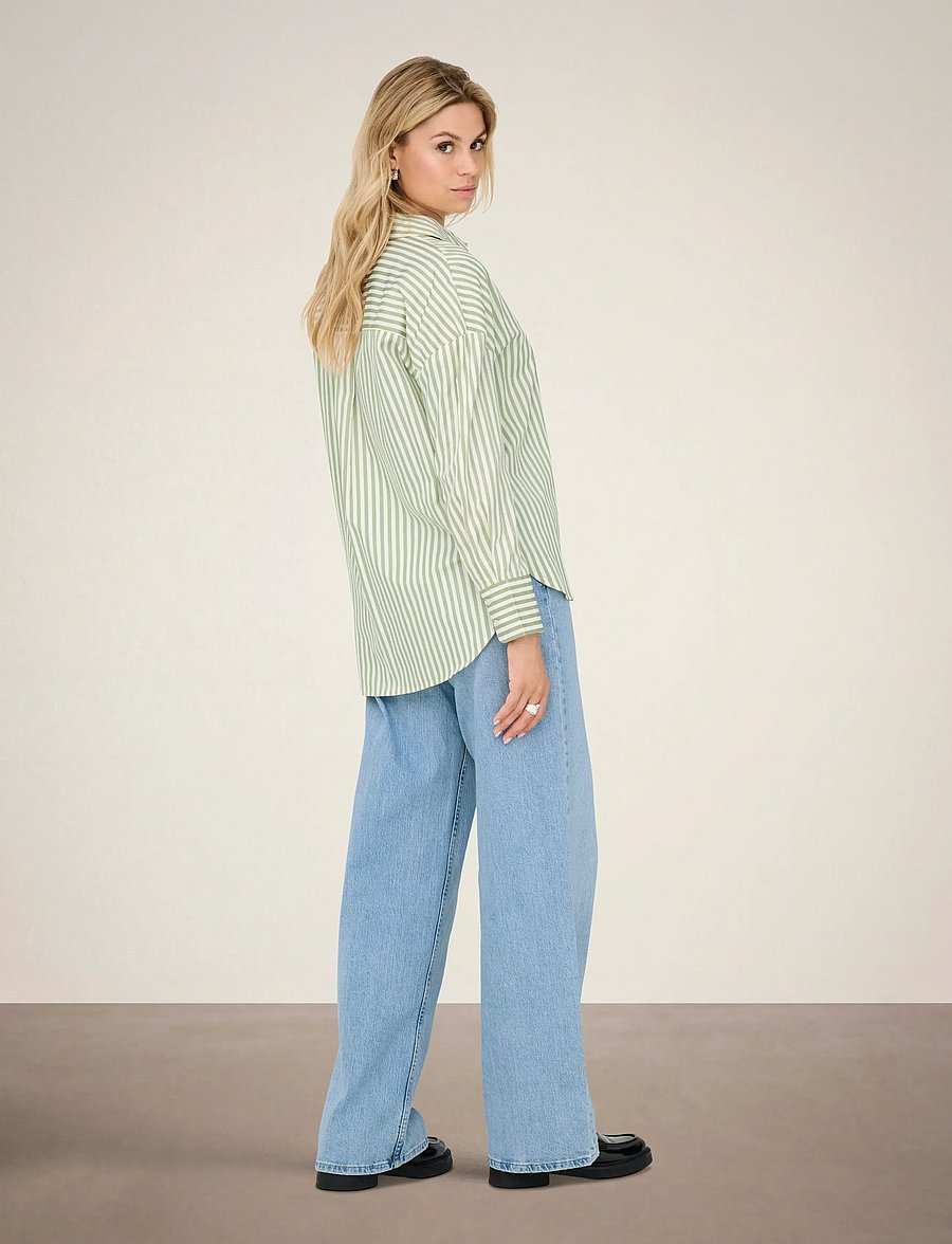 JDY - JDYVESPER L/S LOOSE SHIRT WVN NOOS - chemises à manches longues - cloud dancer - 3