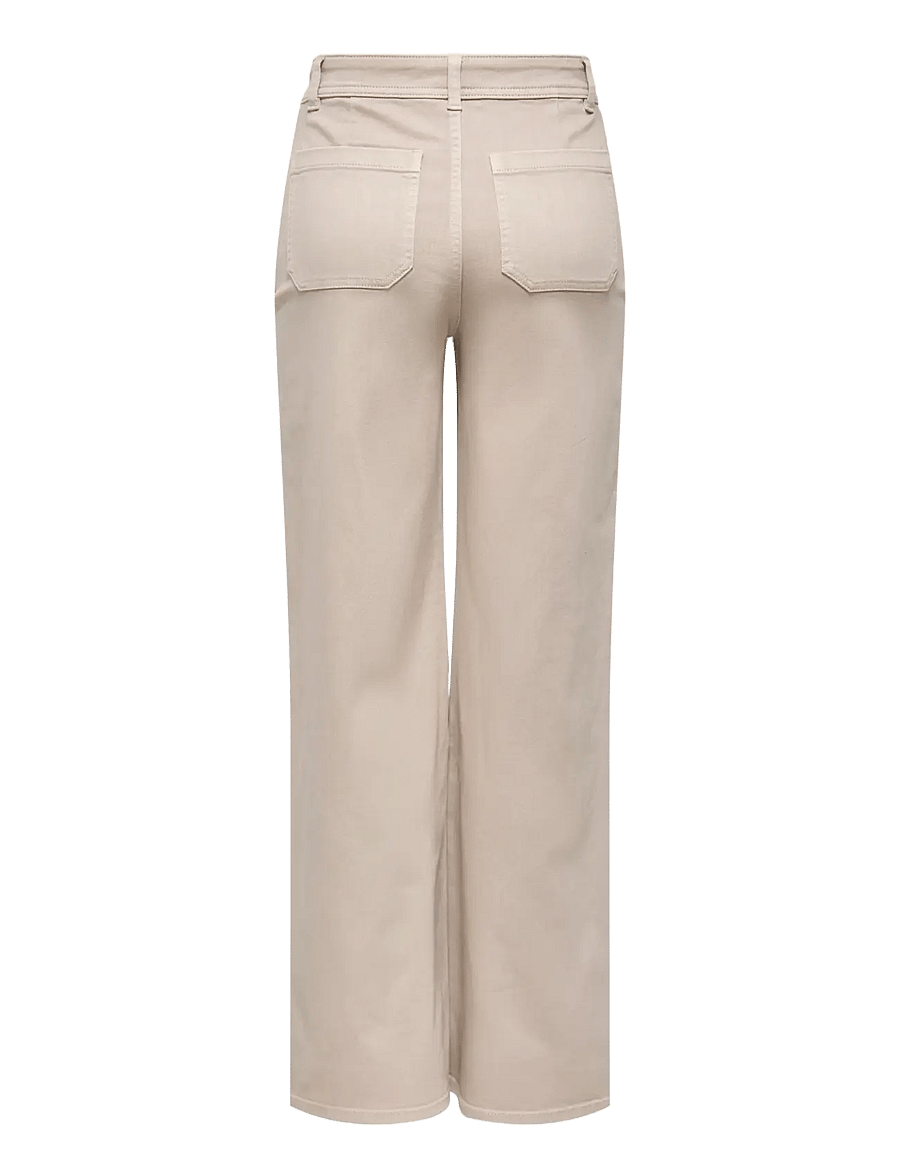 JDY - JDYIRIS STRETCH HW WIDE PANT PNT NOOS - brede jeans - chateau gray - 2