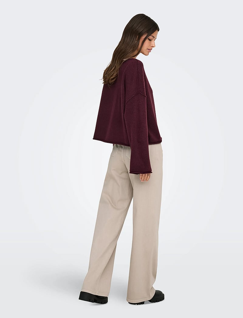 JDY - JDYIRIS STRETCH HW WIDE PANT PNT NOOS - brede jeans - chateau gray - 3