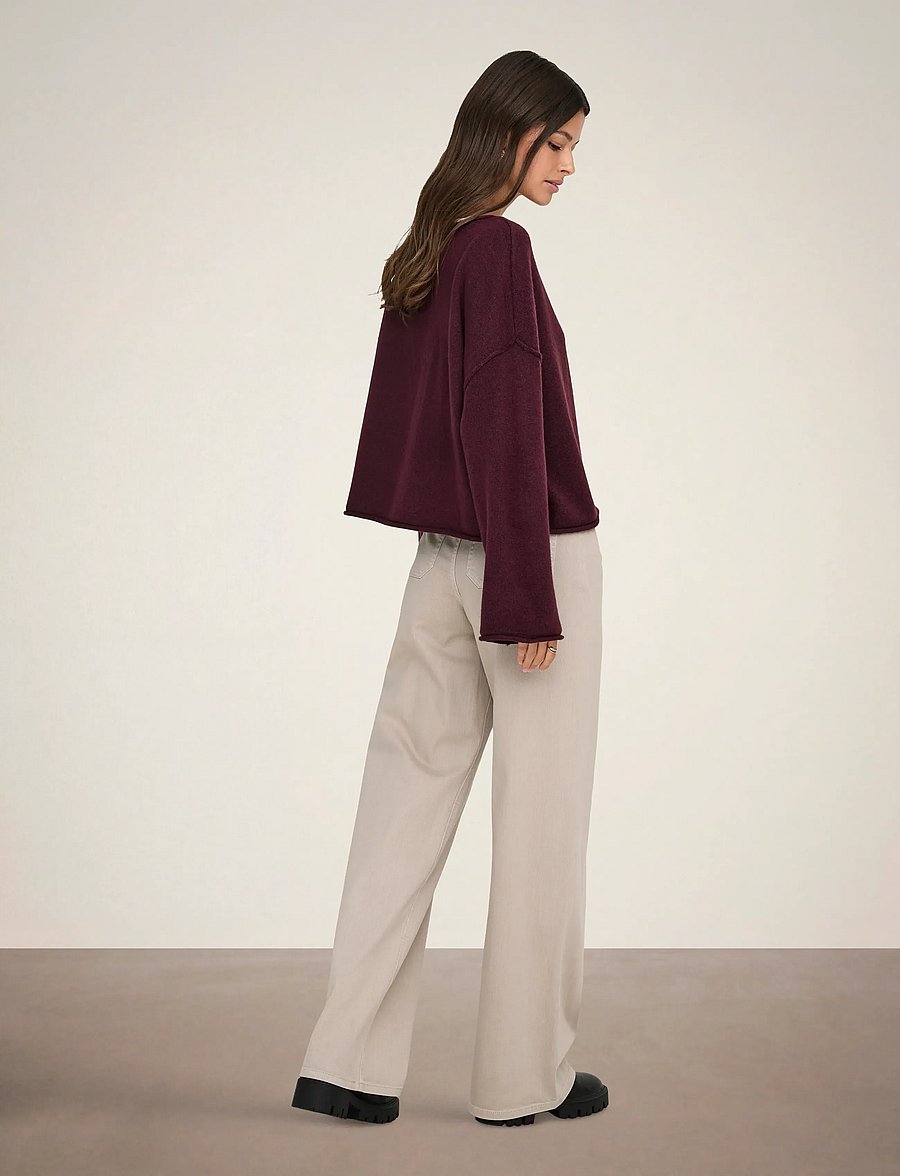 JDY - JDYIRIS STRETCH HW WIDE PANT PNT NOOS - brede jeans - chateau gray - 3