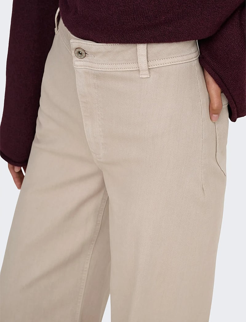 JDY - JDYIRIS STRETCH HW WIDE PANT PNT NOOS - brede jeans - chateau gray - 5