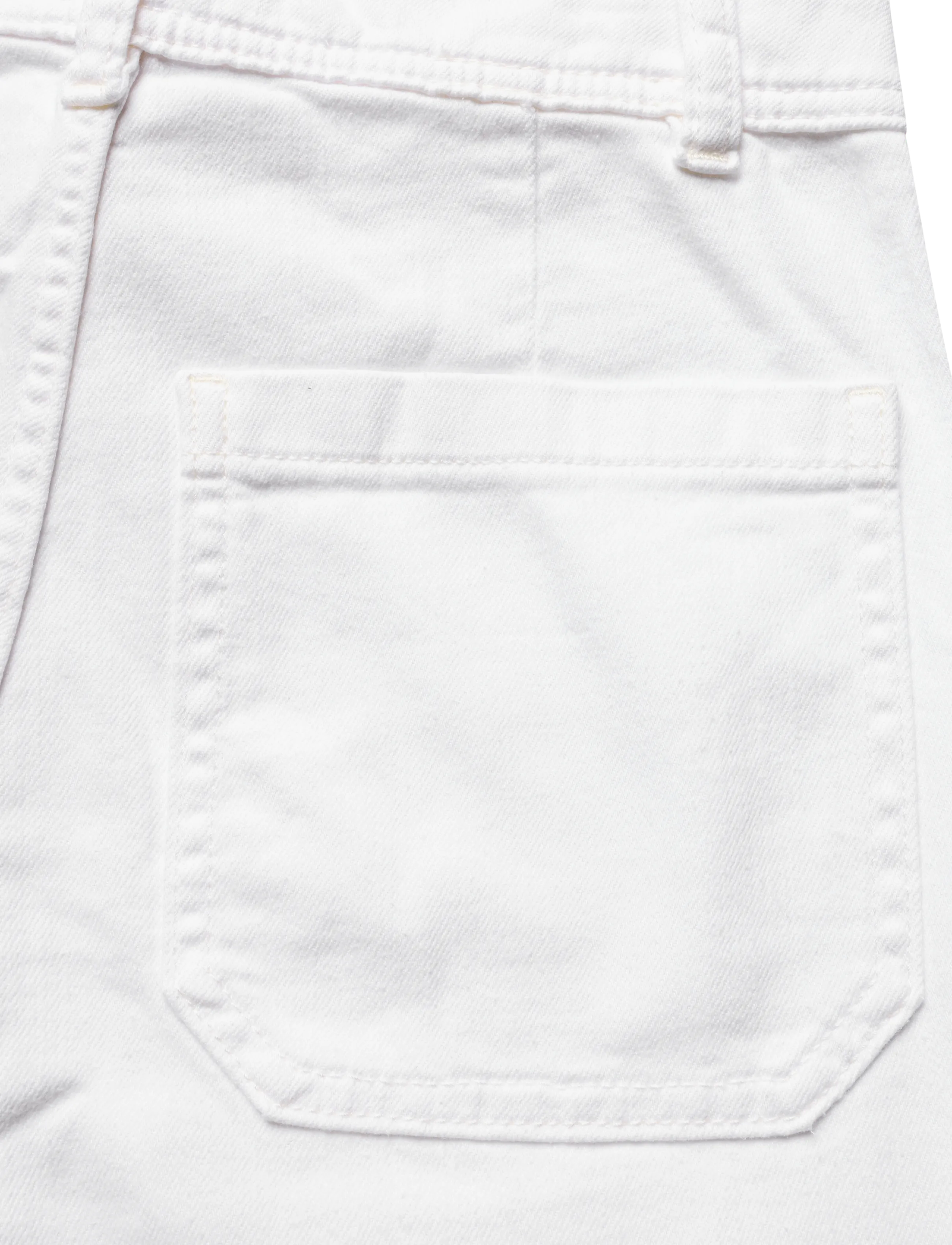 JDY - JDYIRIS STRETCH HW WIDE PANT PNT NOOS - hosen mit weitem bein - white - 5