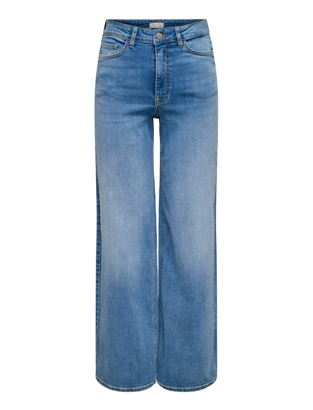 JDY JDYFELINA-FINA HW WIDE MED BLUE DNM NOOS - Jeans - MEDIUM BLUE DENIM / blue